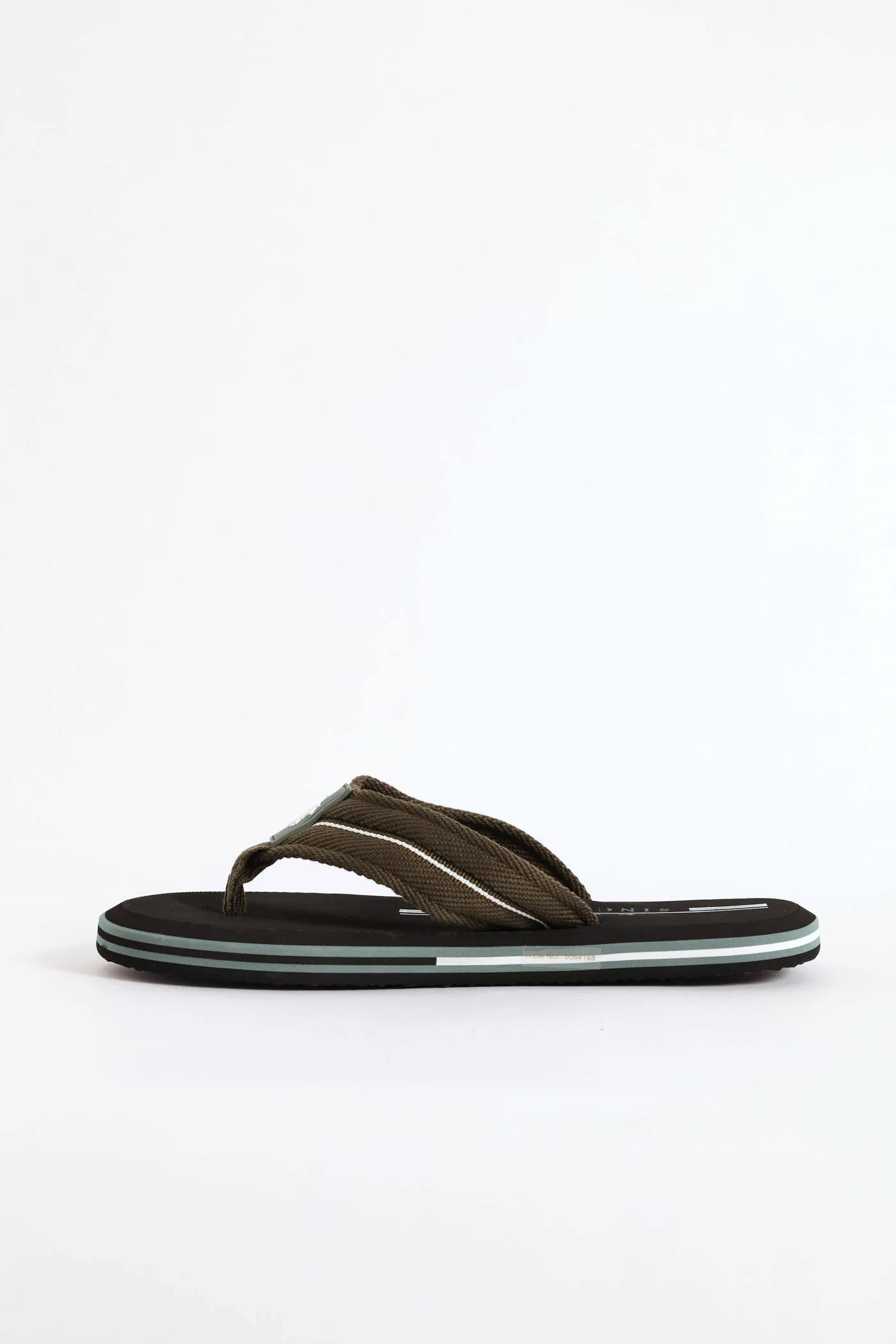 Heritage Wide Vamp Sandal - Black - Image 4