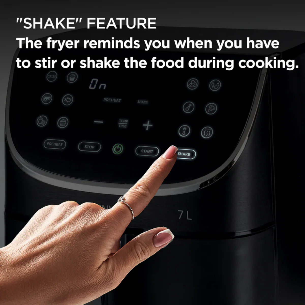 Air Fryer 7L HFP80.000BK - Black - Image 8