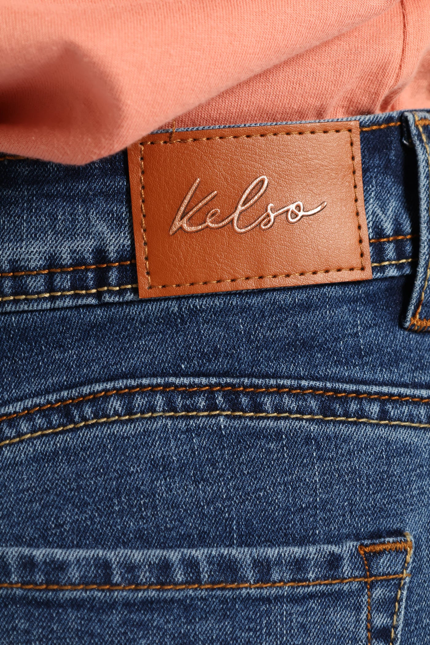 Hi-Rise Stretch Skinny Jean - Dark Wash - Image 5