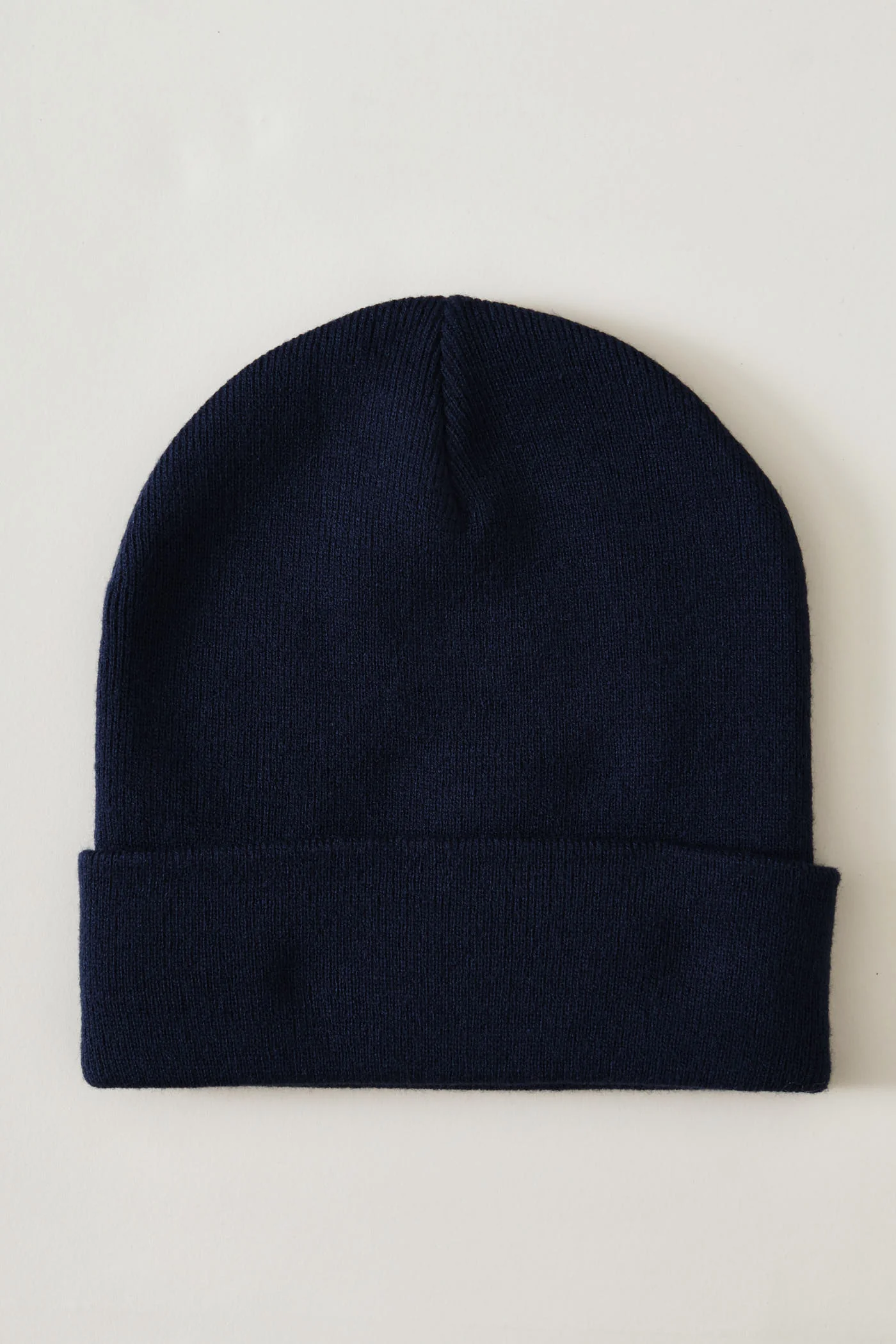 High Crown Beanie - Navy - Image 3
