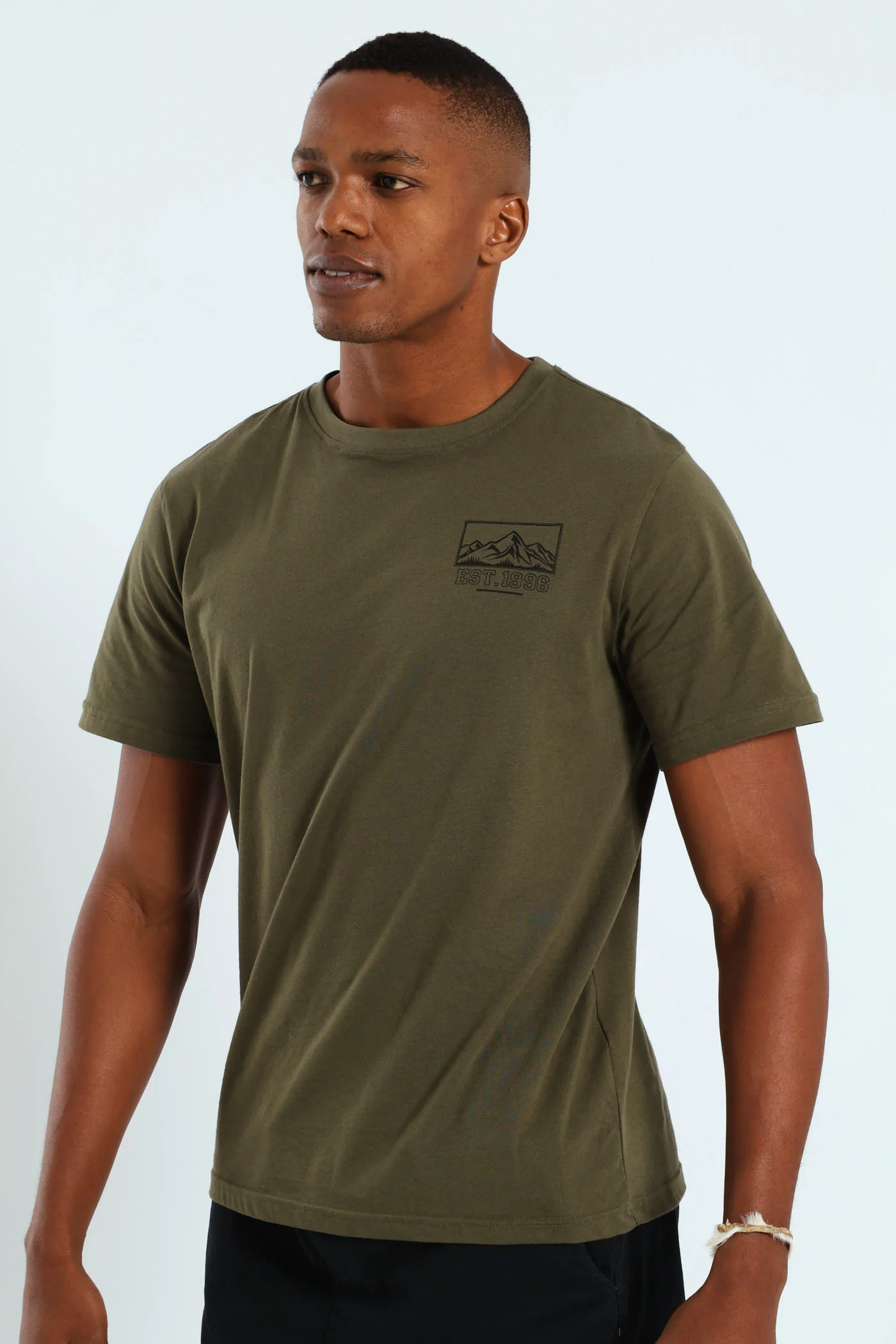 Himalaya LHS Chest Tee - Fatigue - Image 4
