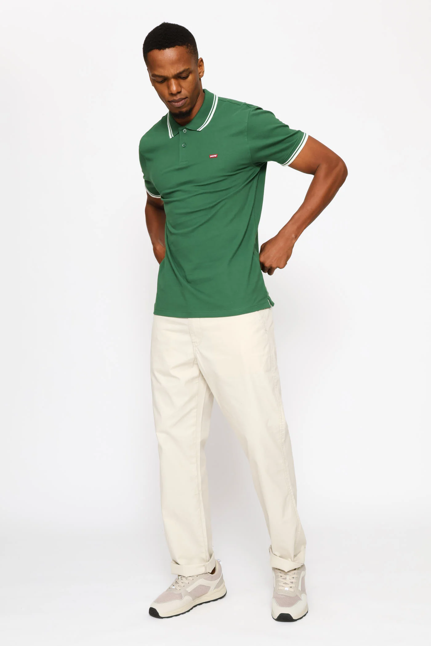 Hm Slim Polo Golfer - Green - Image 2