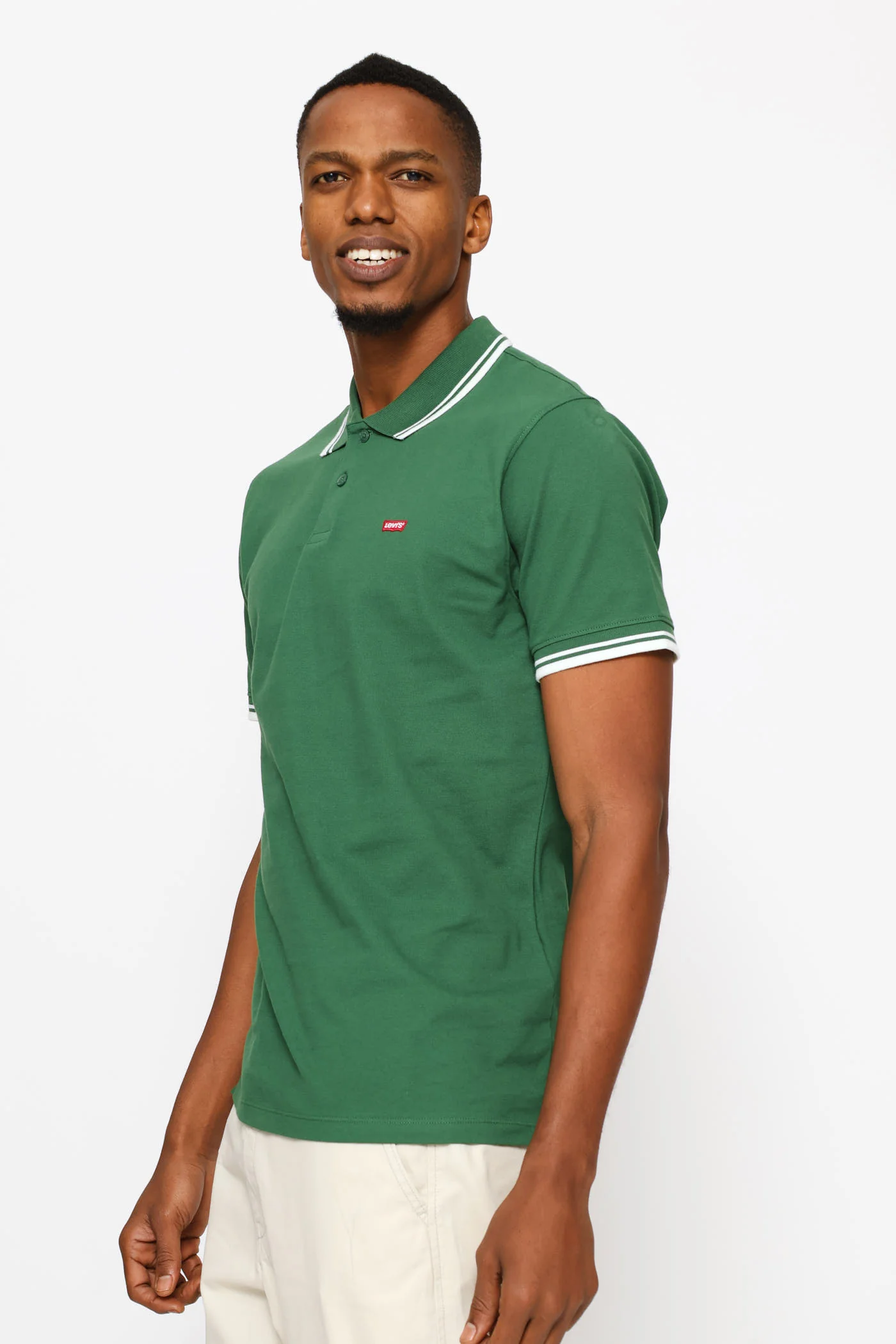 Hm Slim Polo Golfer - Green - Image 3
