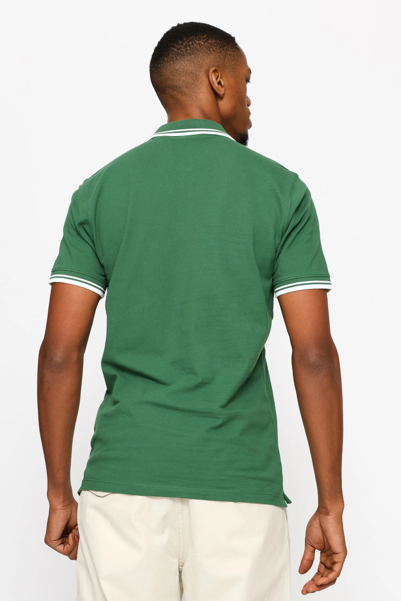 Hm Slim Polo Golfer - Green - Image 4