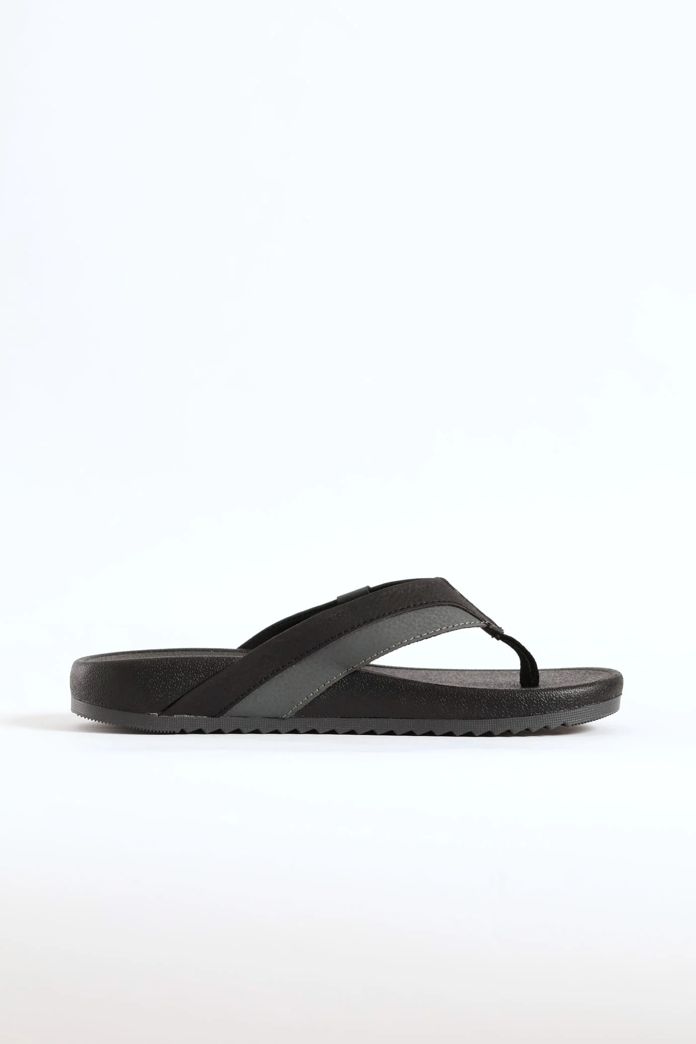 Hobie Wide Vamp Sandal - Black - Image 3