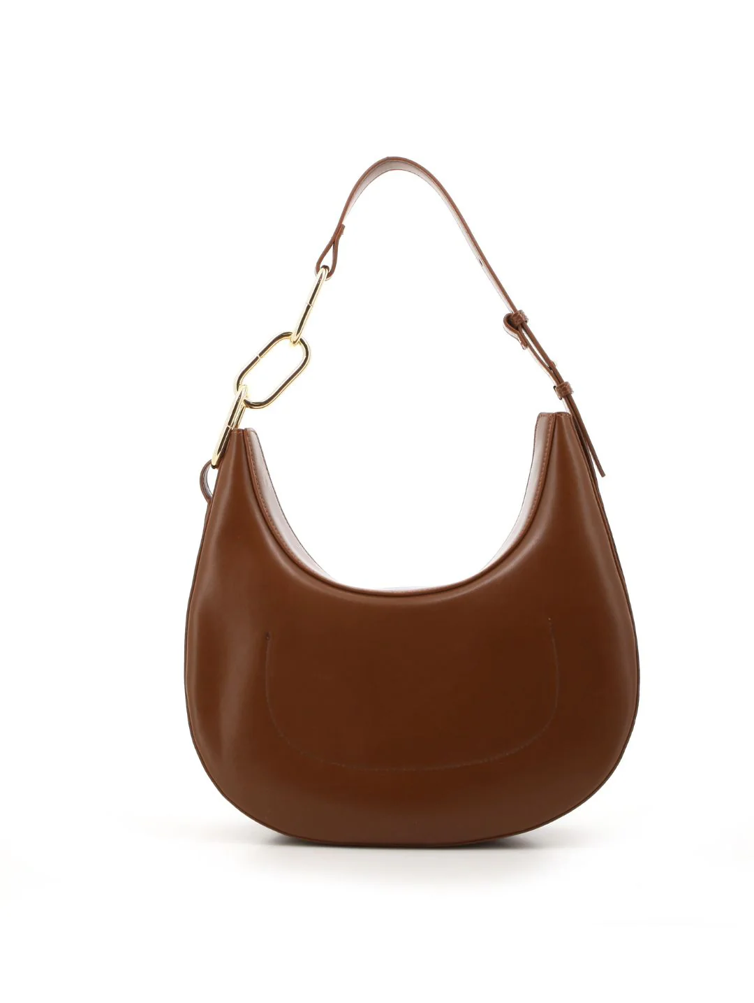 Lorena Link Handle Hobo Bag - Mocha - Image 2