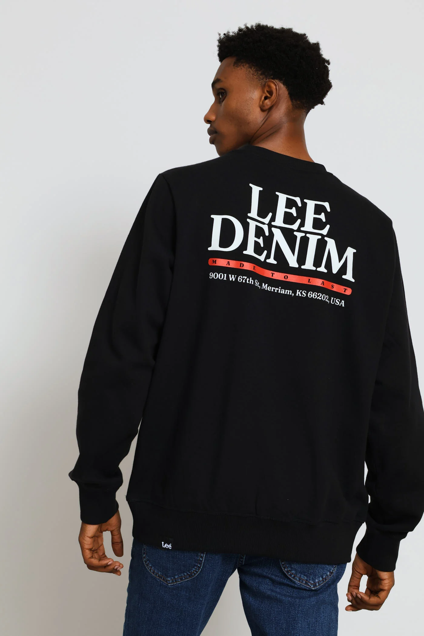 Home Town Crew Top - Black - Image 4