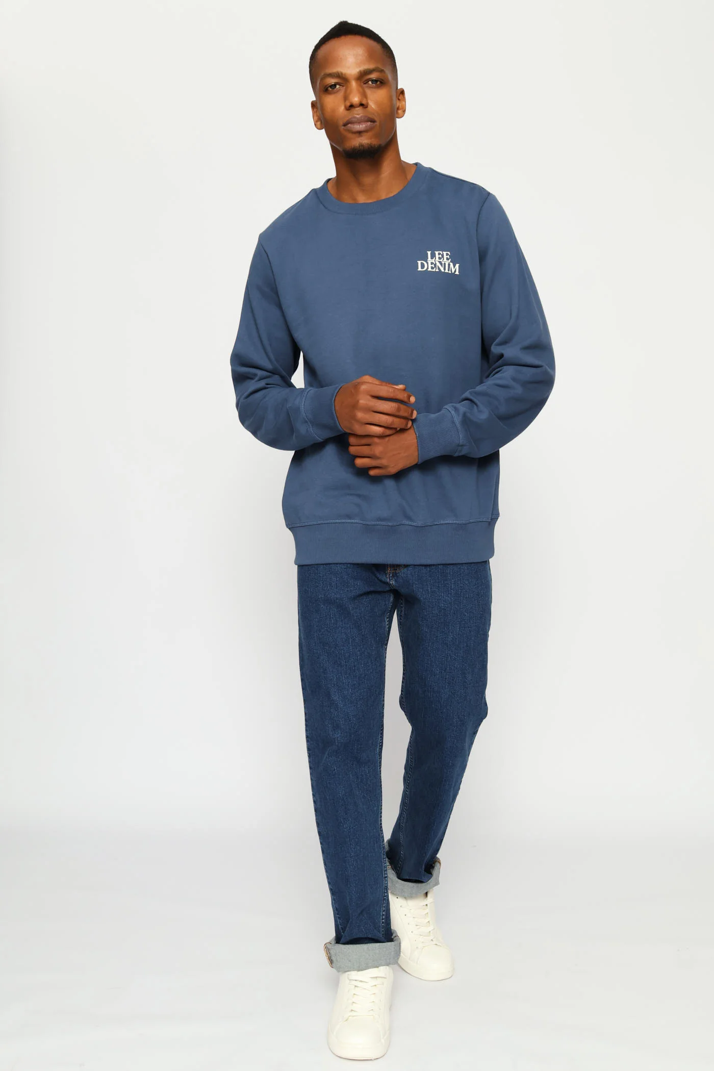 Home Town Crew Top - Blue - Image 2