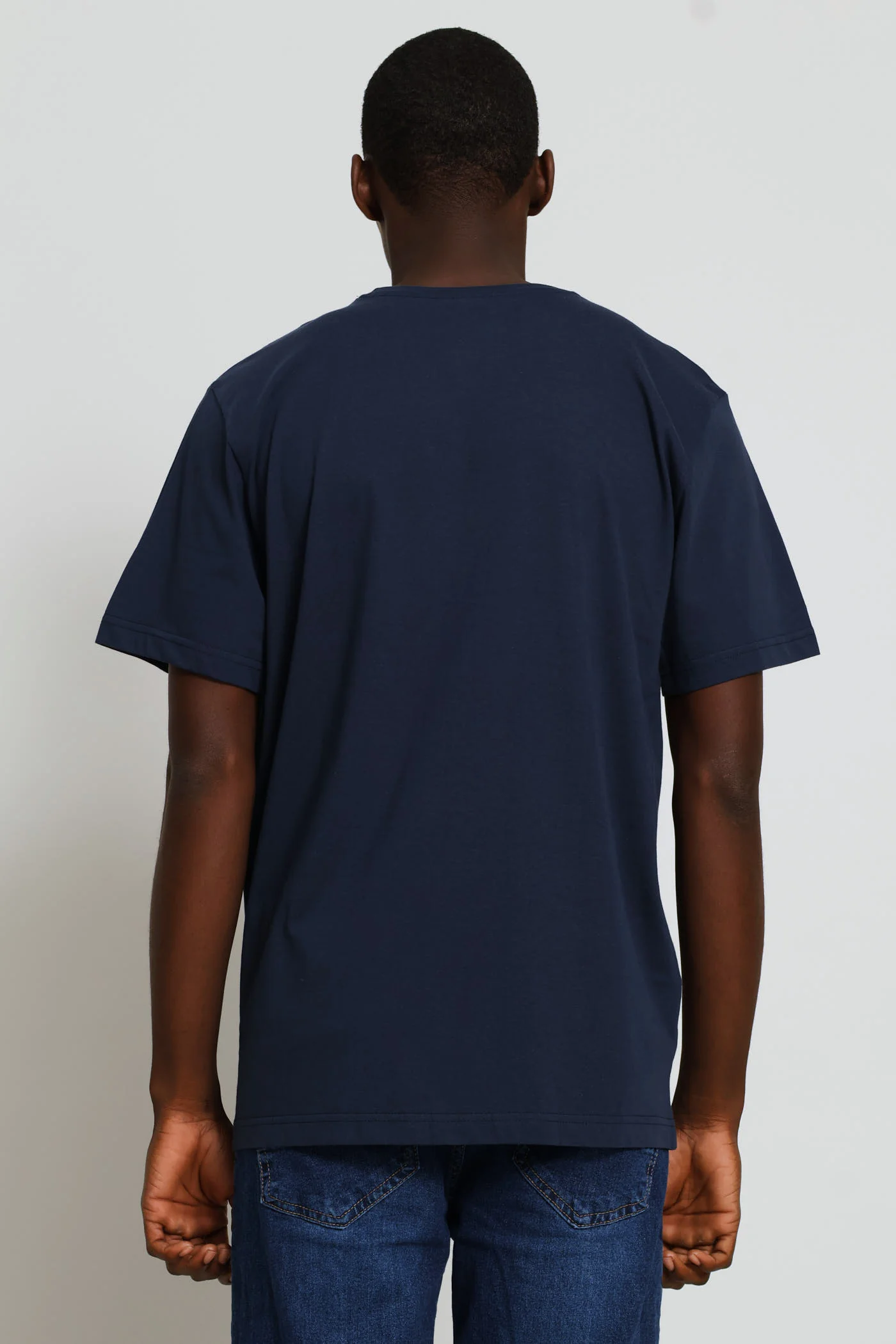 Honda Checkered Tee - Navy - Image 4