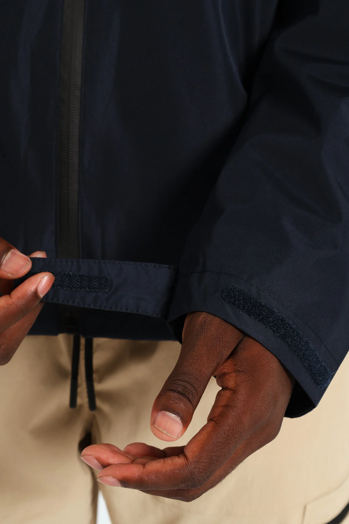 Hooded Anorak - Navy - Image 13