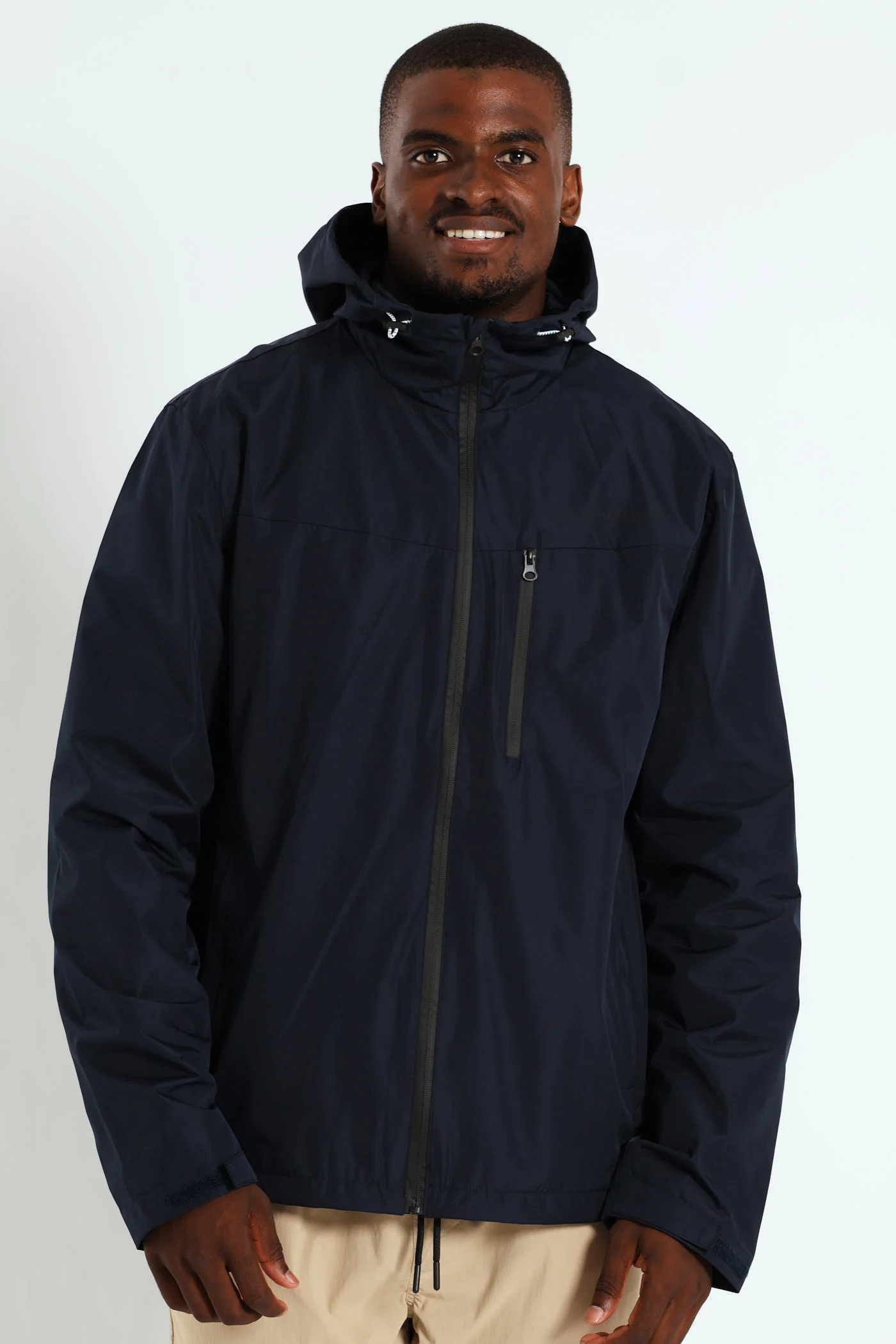 Hooded Anorak - Navy - Image 6