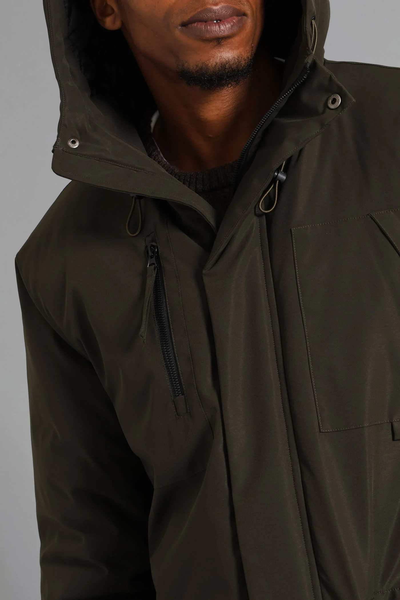 Hooded Parka - Fatigue - Image 2