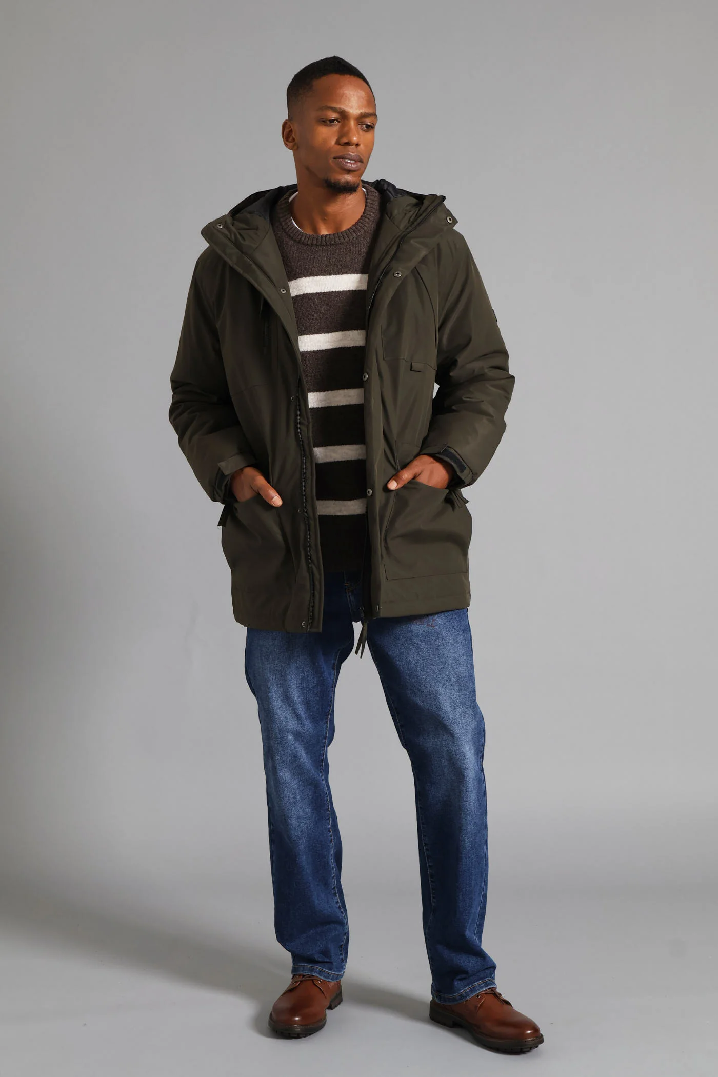 Hooded Parka - Fatigue - Image 9