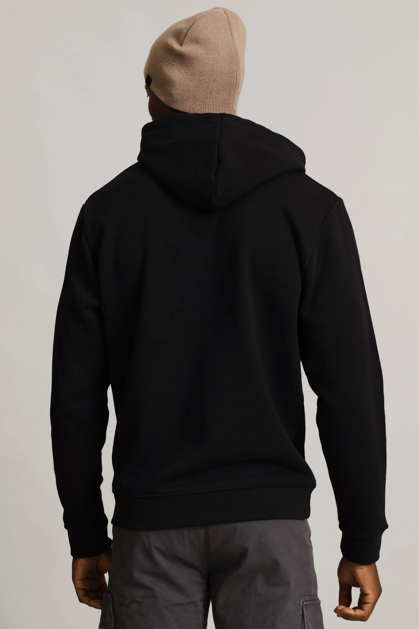 Hoody Pullover - Black - Image 5