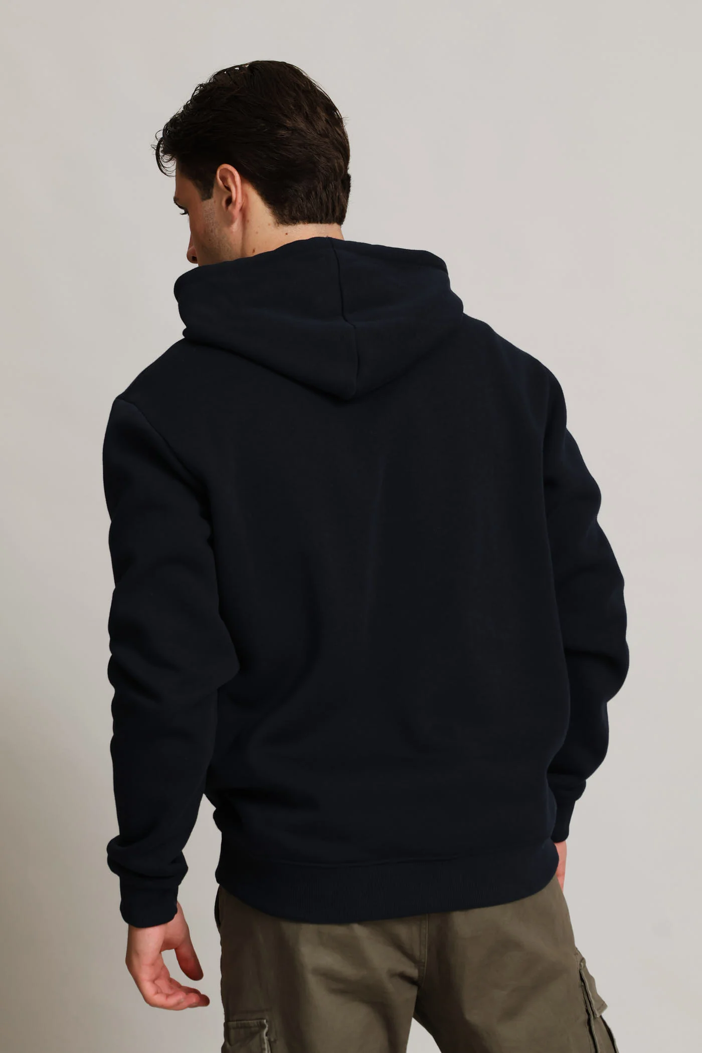 Hoody Pullover - Navy - Image 4