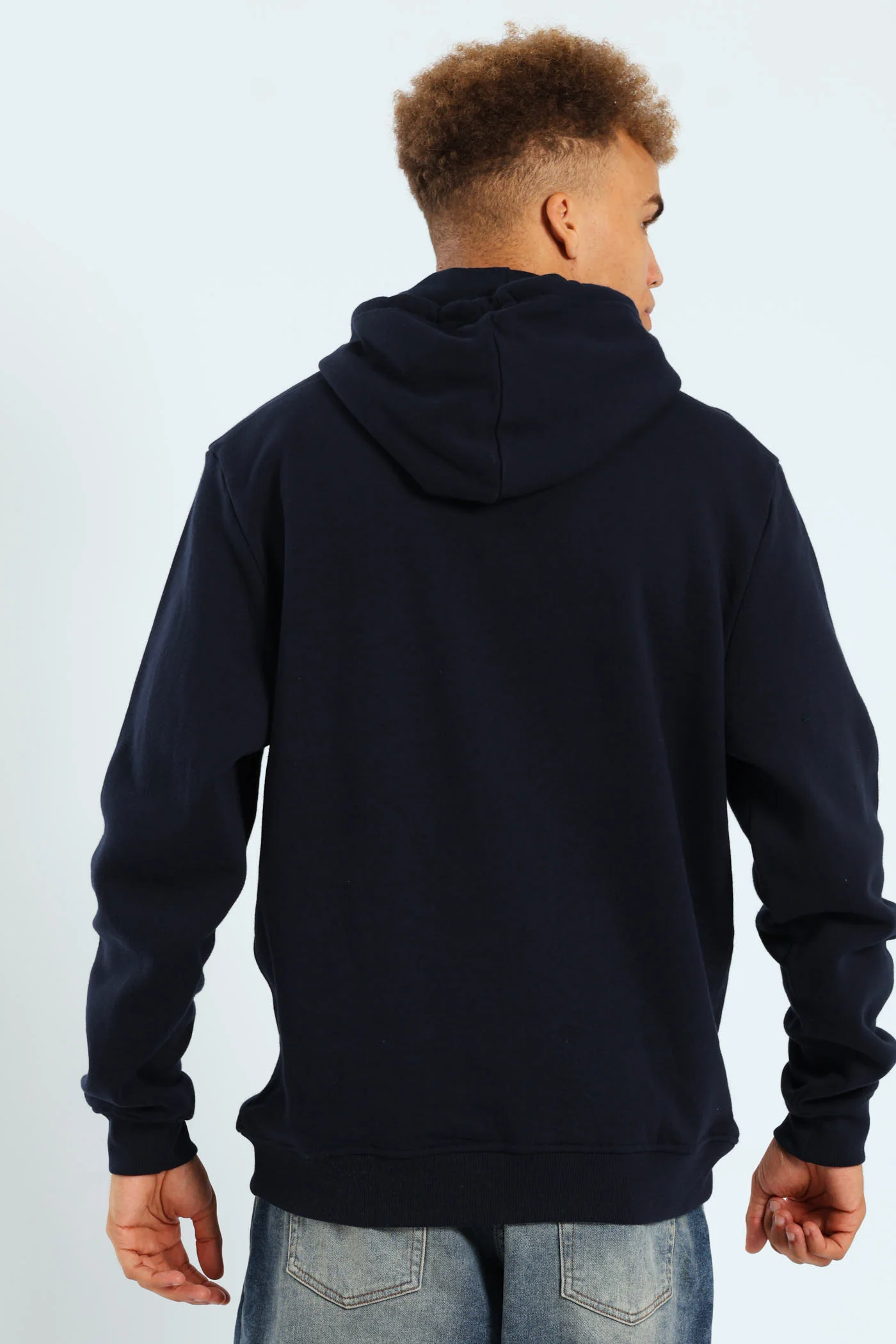 Hoody Track Top - Navy - Image 3