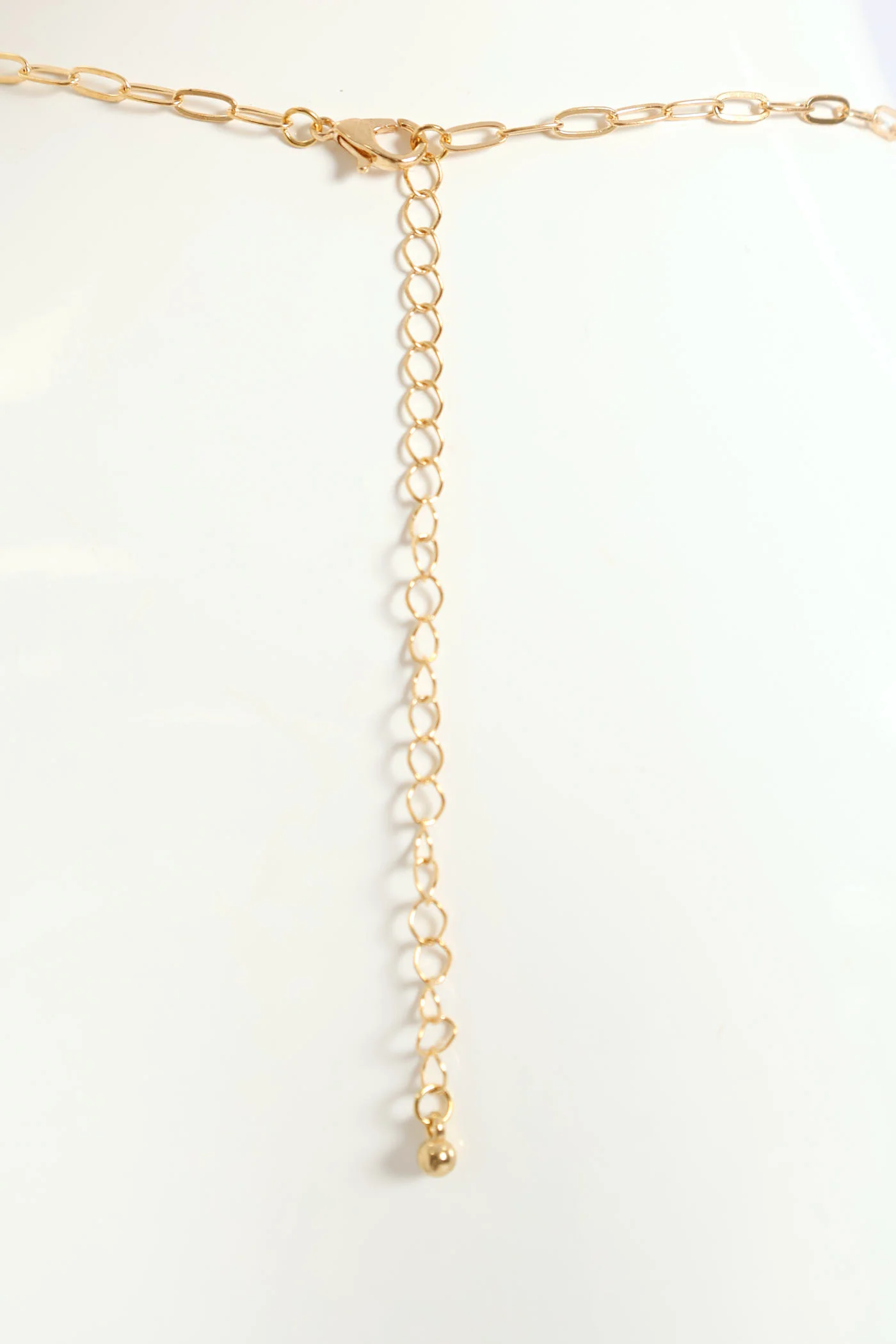 Hoop & Disc Pendant Set - Gold - Image 4