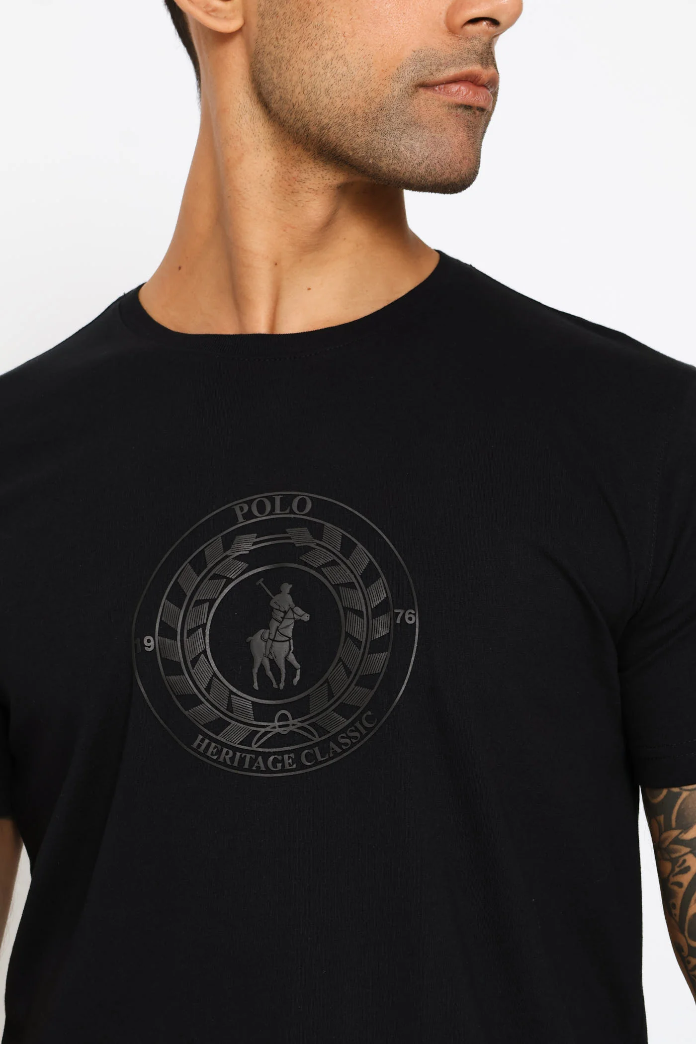 Huck Logo Tee - Black - Image 2