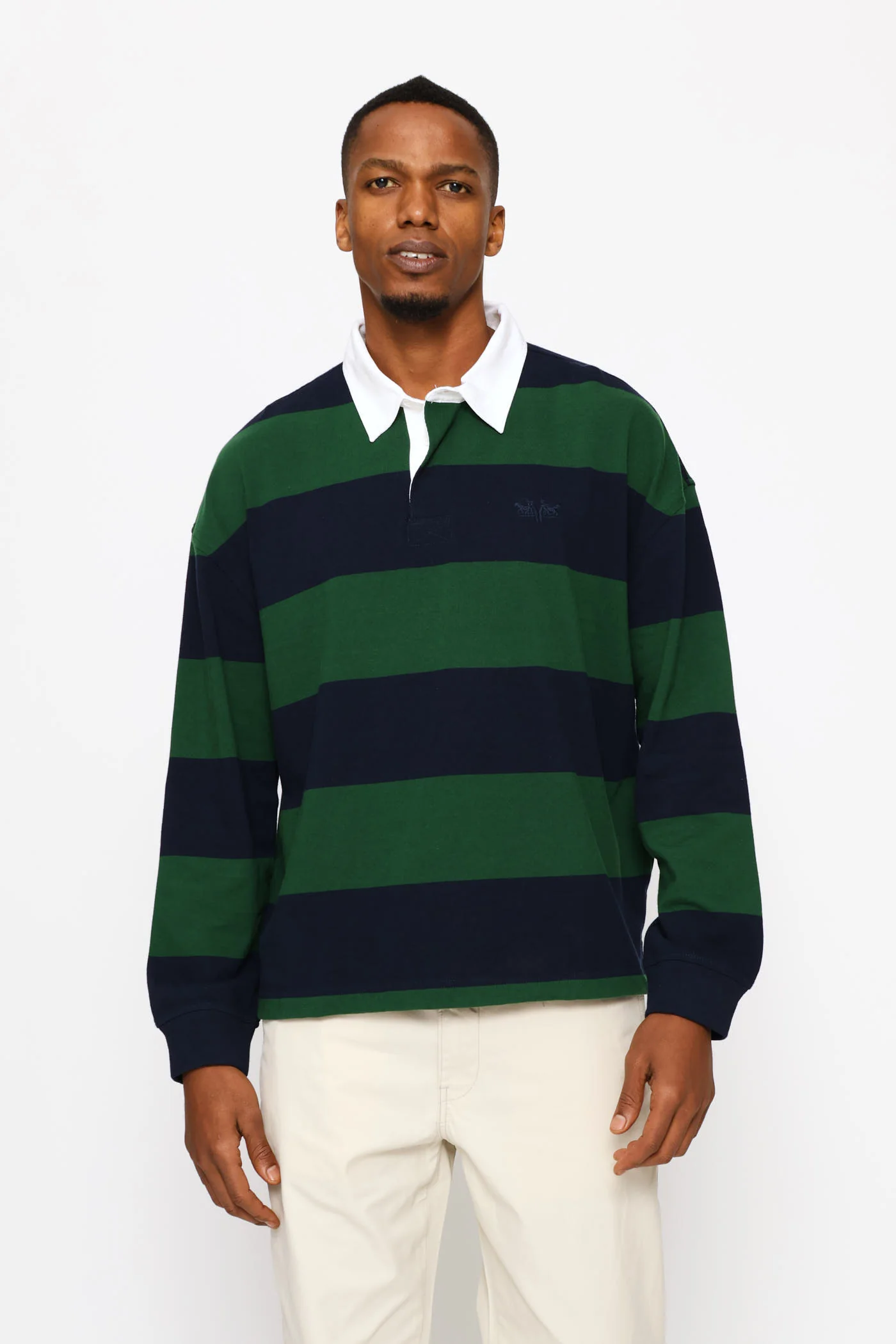 Hudson Boxy Rugby Blazer - Green - Image 3