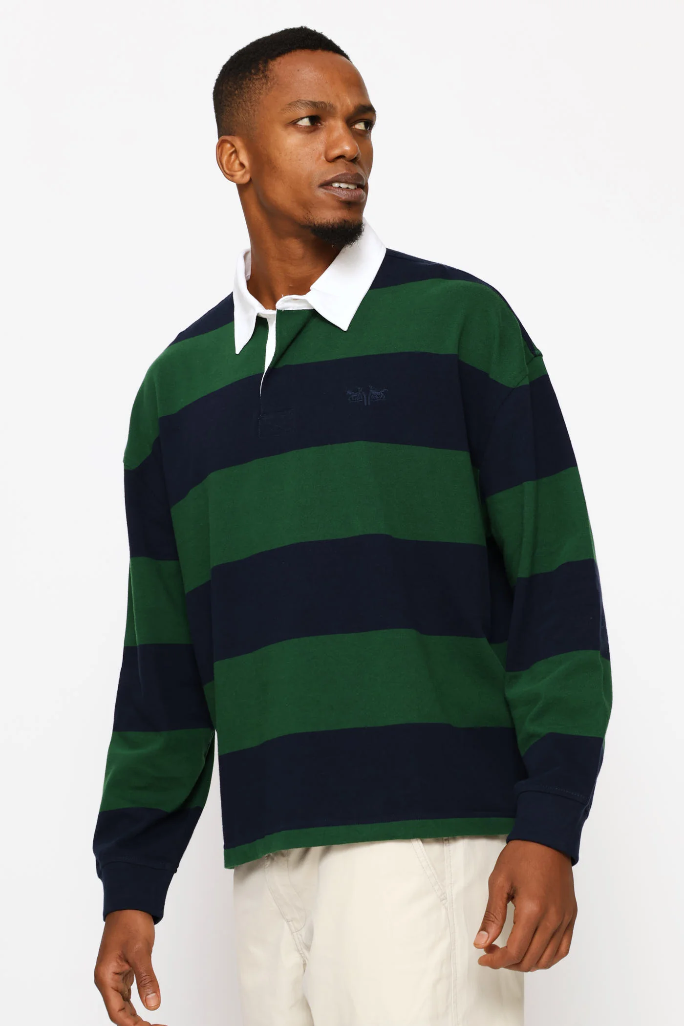 Hudson Boxy Rugby Blazer - Green - Image 4