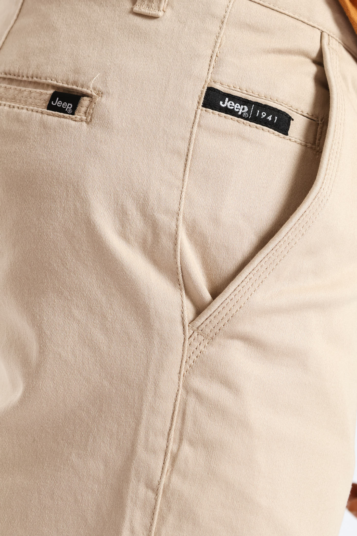 Hudson V2 Chino Short - Khaki - Image 2