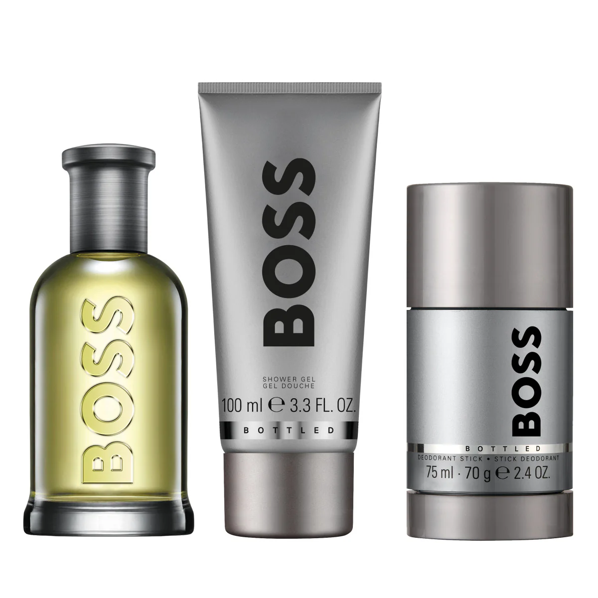 BOSS Bottled Eau de Toilette - 3Pc. Spring Summer Gift Set - Image 2