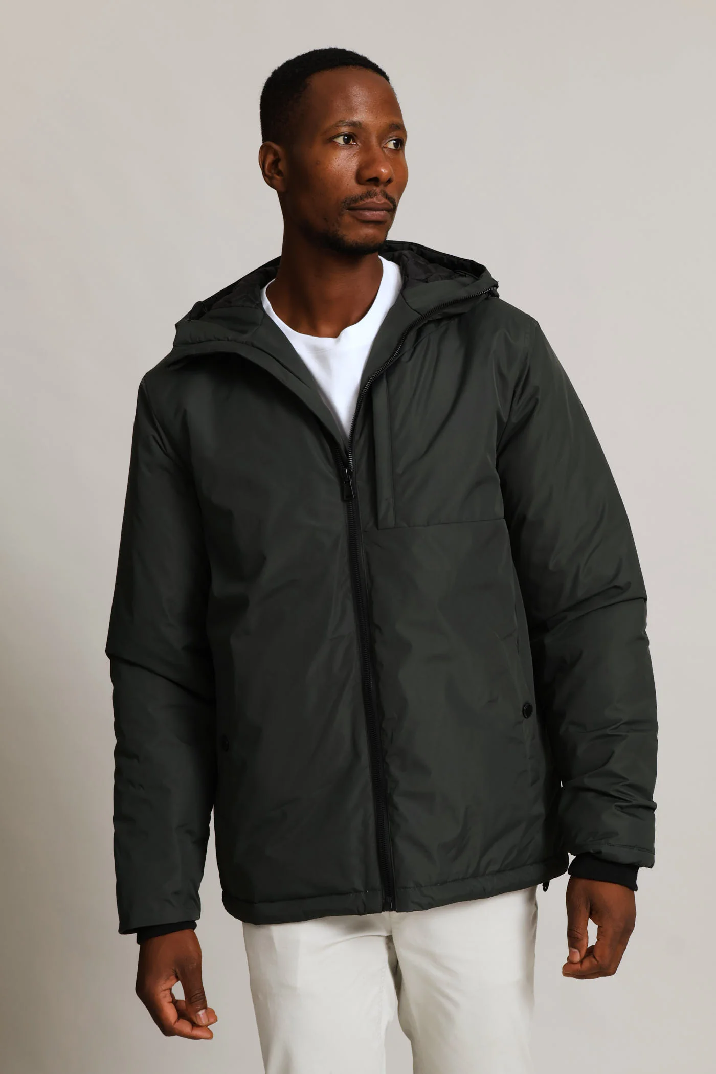 Hunter Green Hooded Shell - Dk Green - Image 5