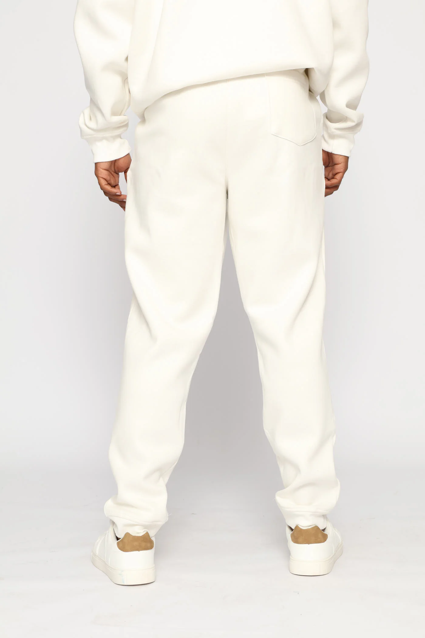 Hustle & Flow Fleece Jogger - Ecru - Image 4