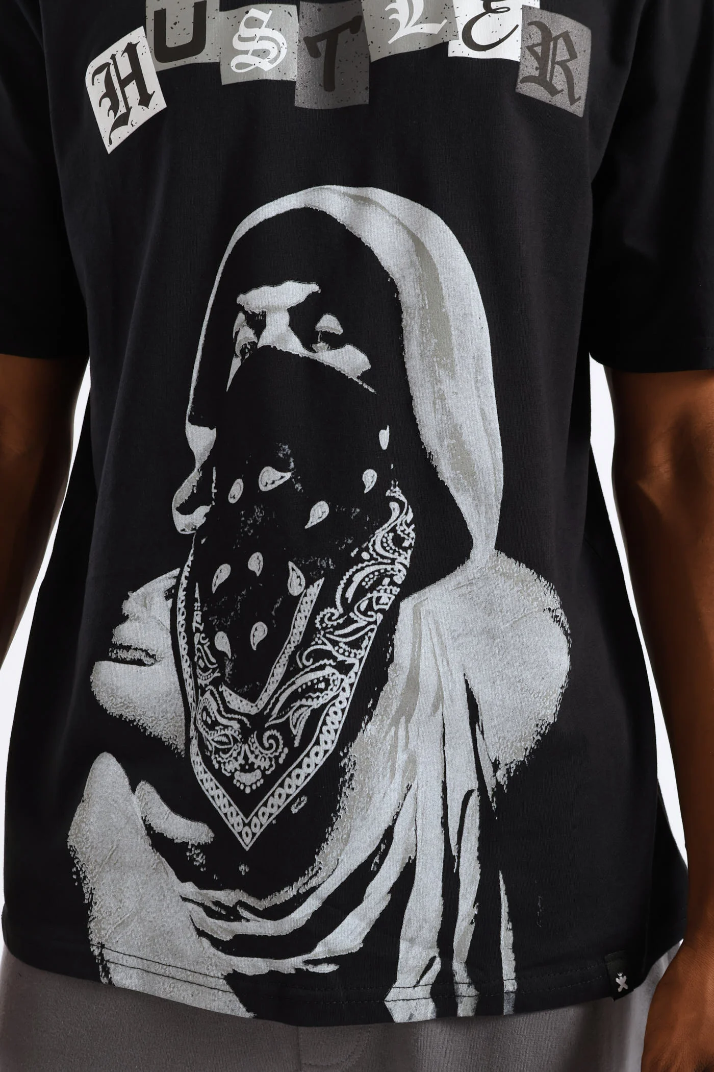 Hustler Tee - Black - Image 2