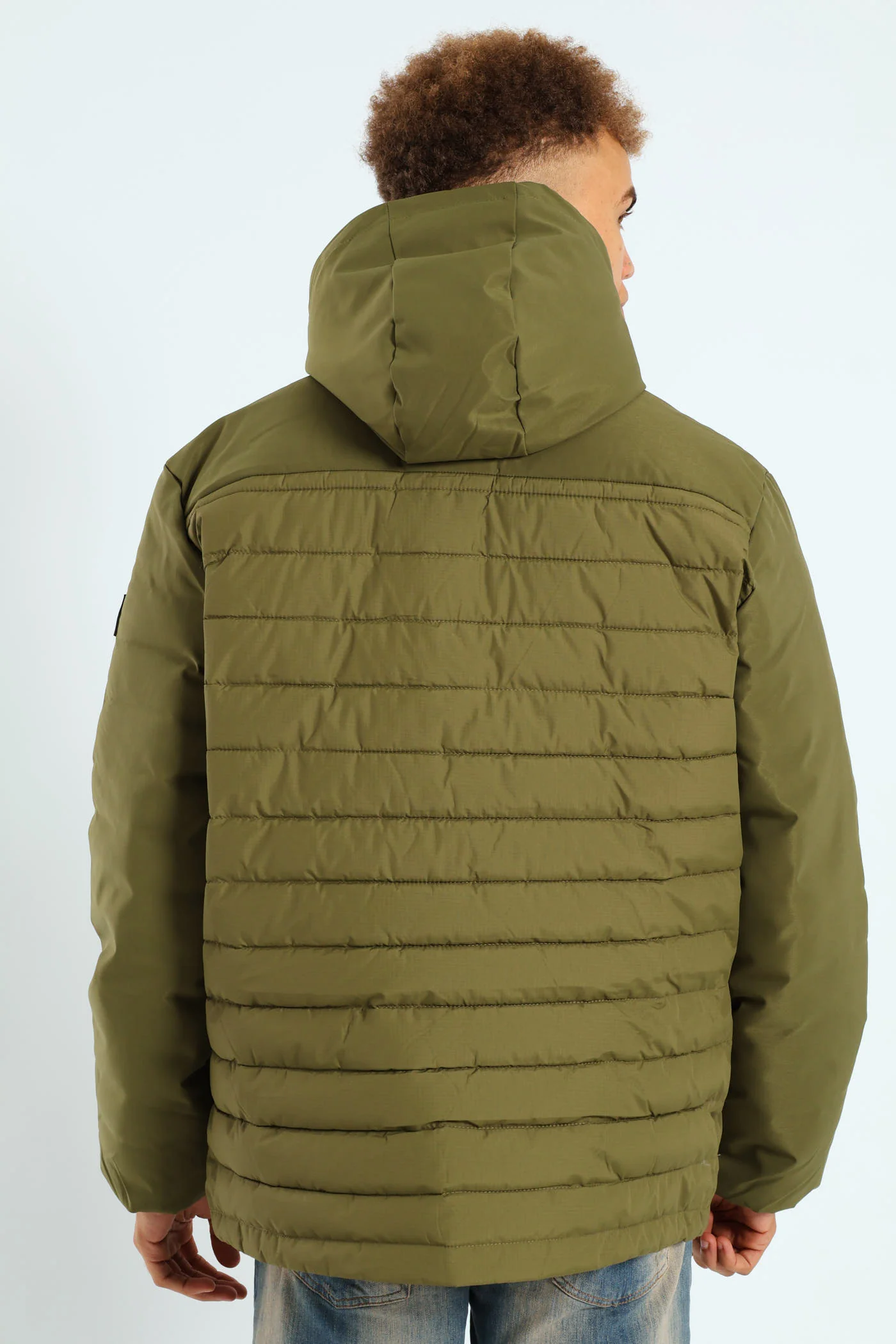 Hybrid Puffer Jacket - Fatigue - Image 4