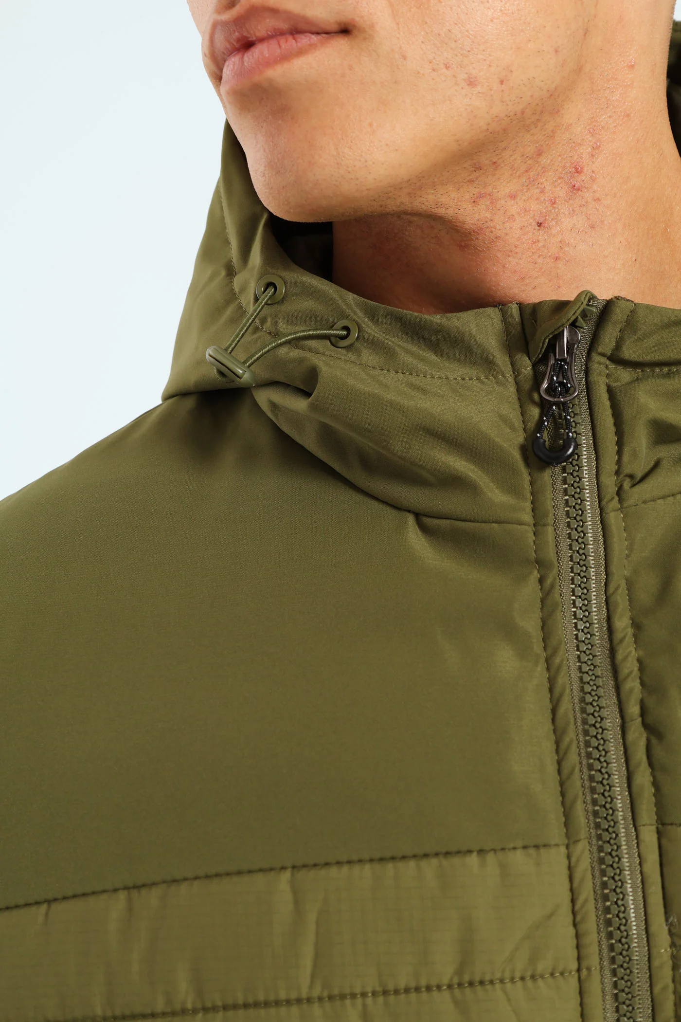 Hybrid Puffer Jacket - Fatigue - Image 5