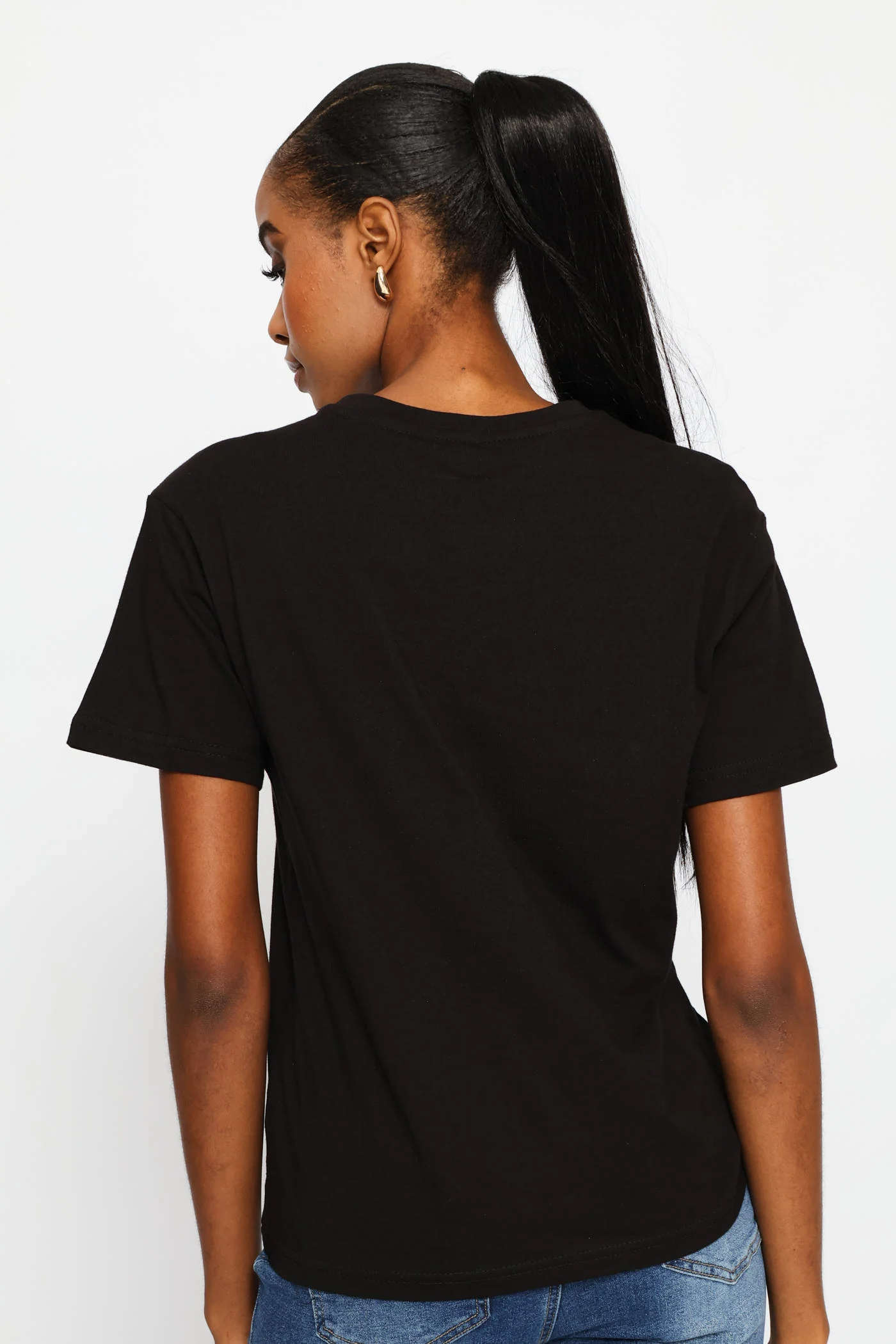 I Can & I Will Foil Regular Tee - Black - Image 3