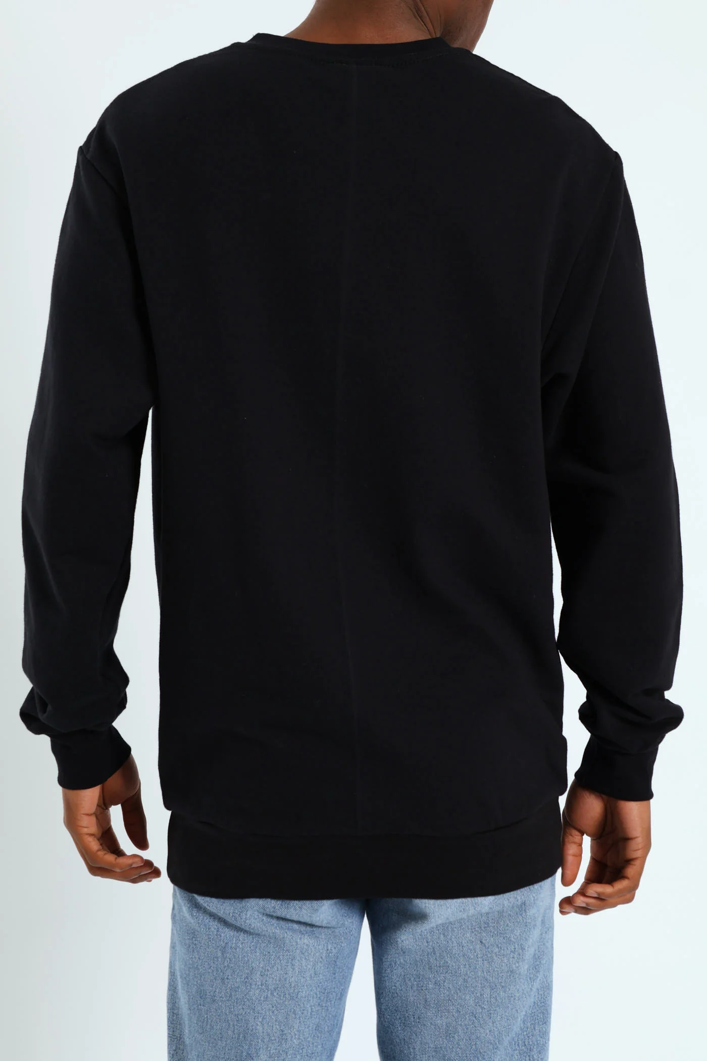 Icon Logo Crew Top - Black - Image 3