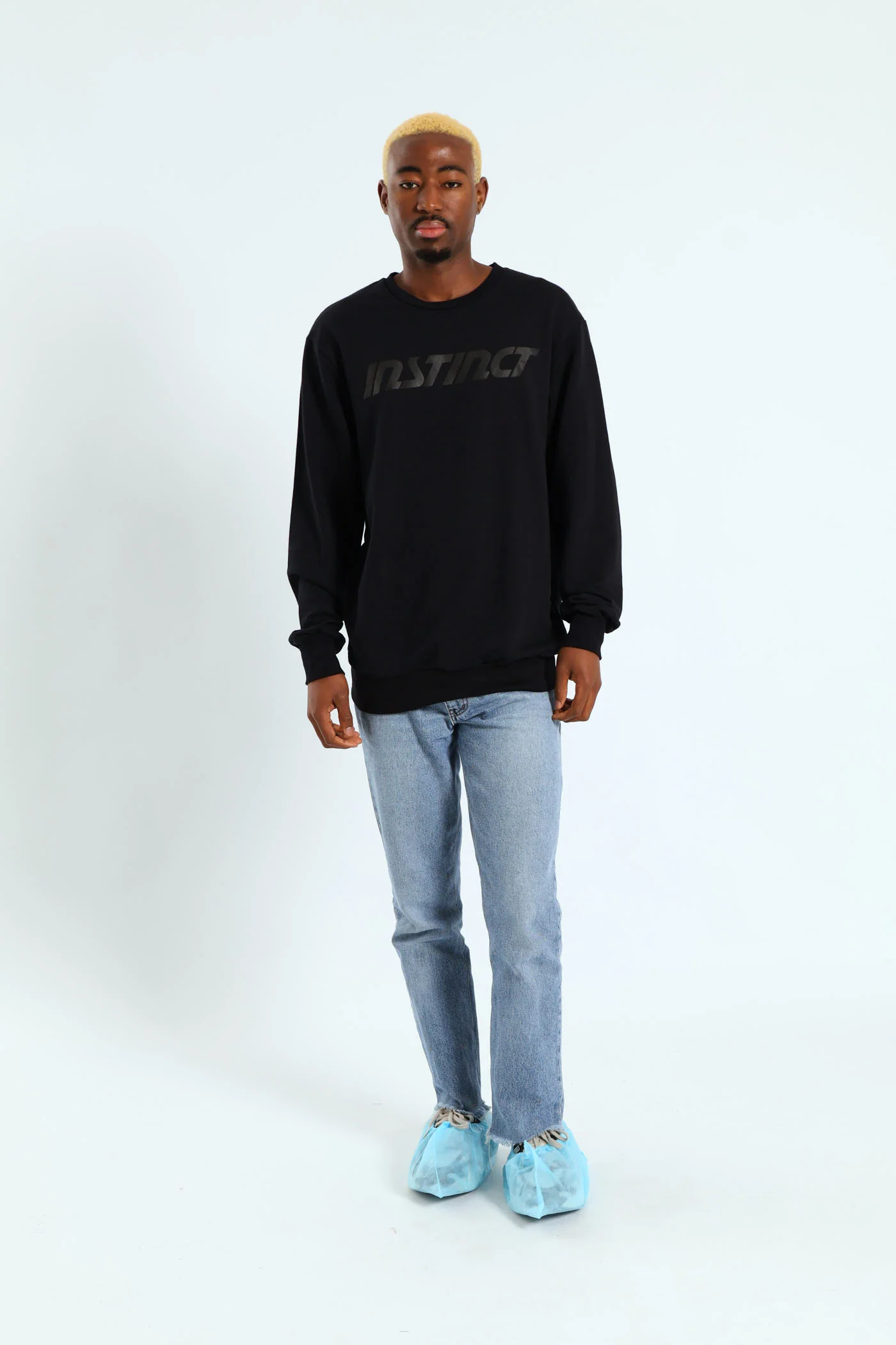 Icon Logo Crew Top - Black - Image 4