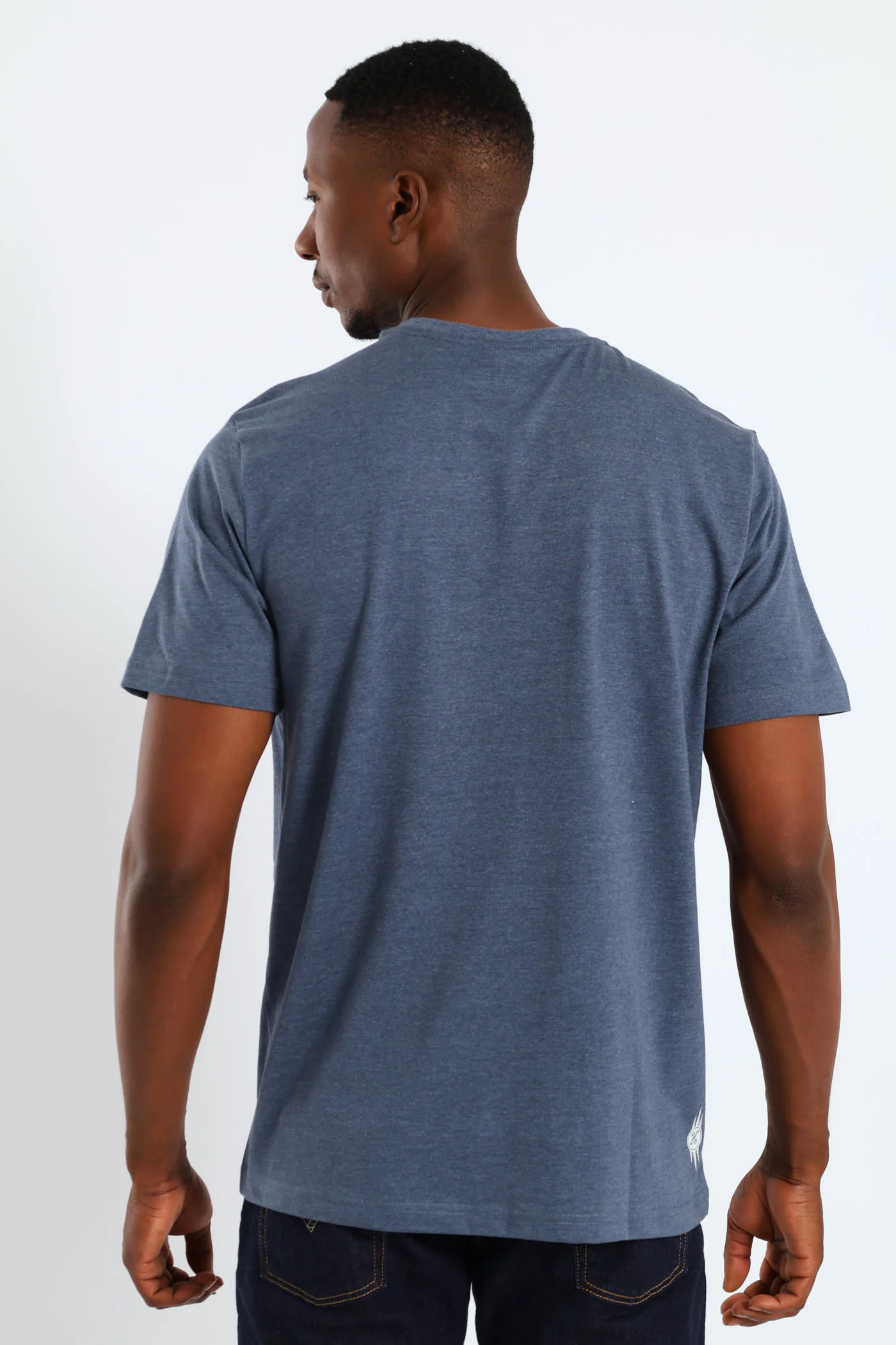 Icon Tee - Navy - Image 2