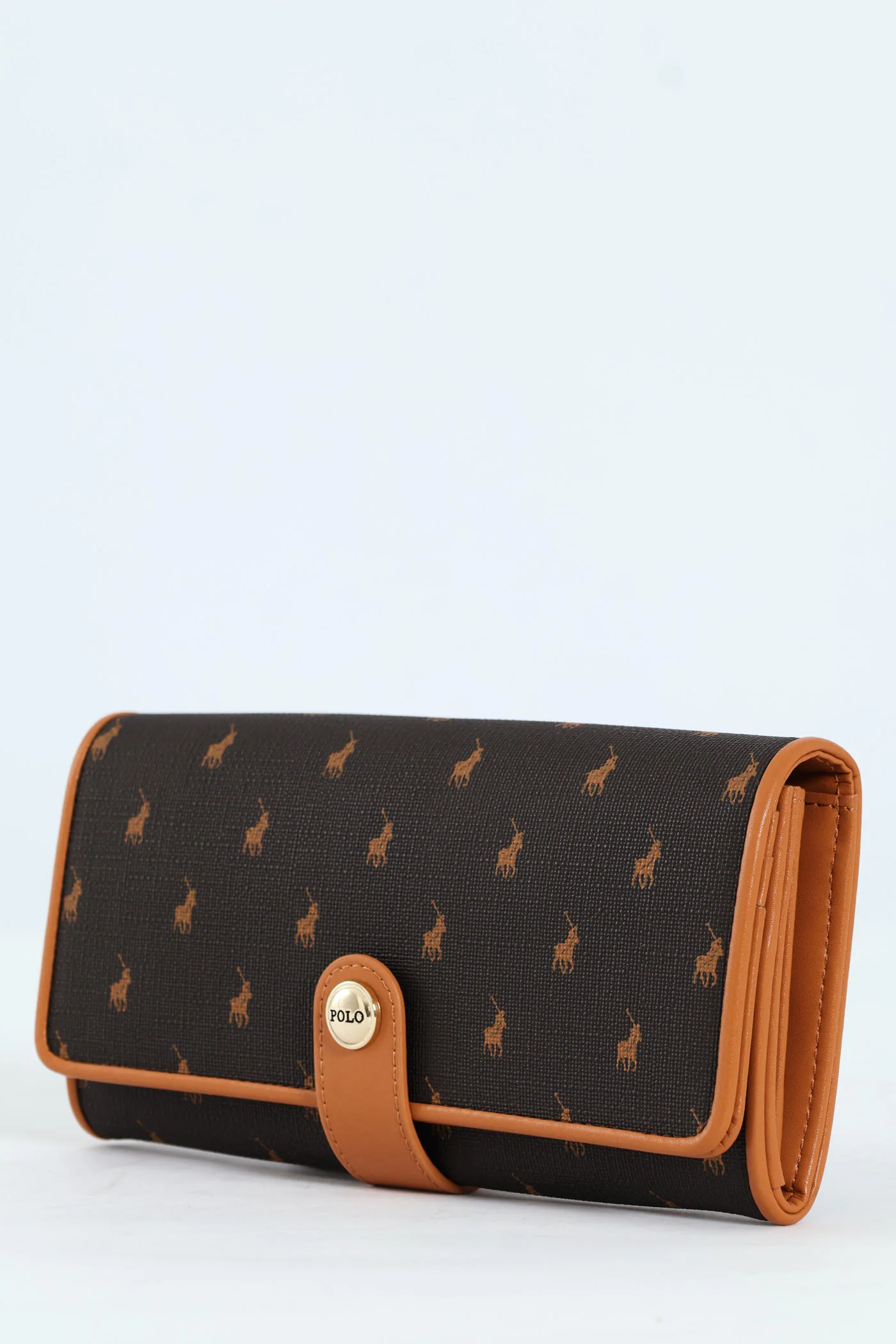 Iconic Clutch Purse - Brown - Image 3