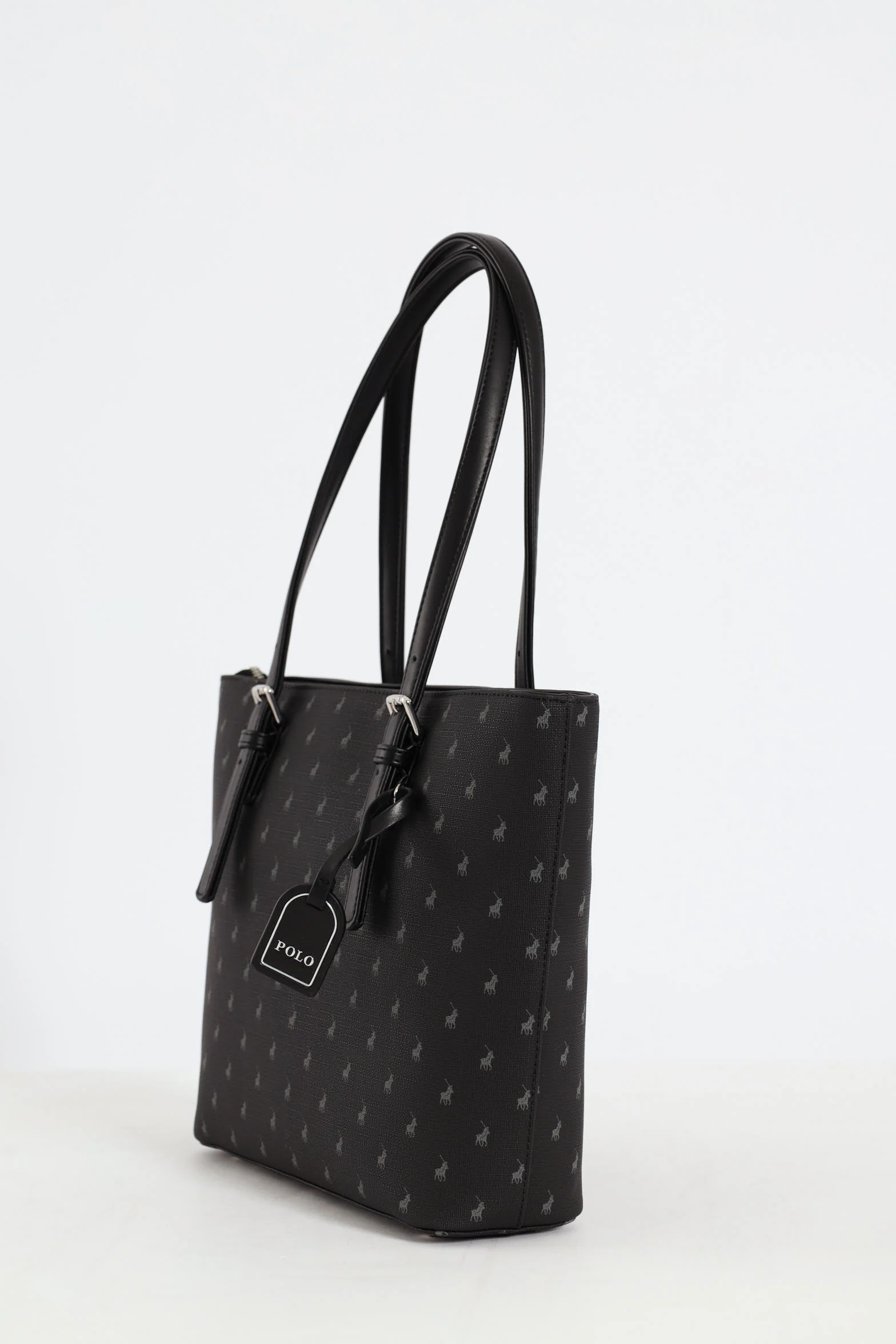 Iconic Medium Tote Bag - Black - Image 3