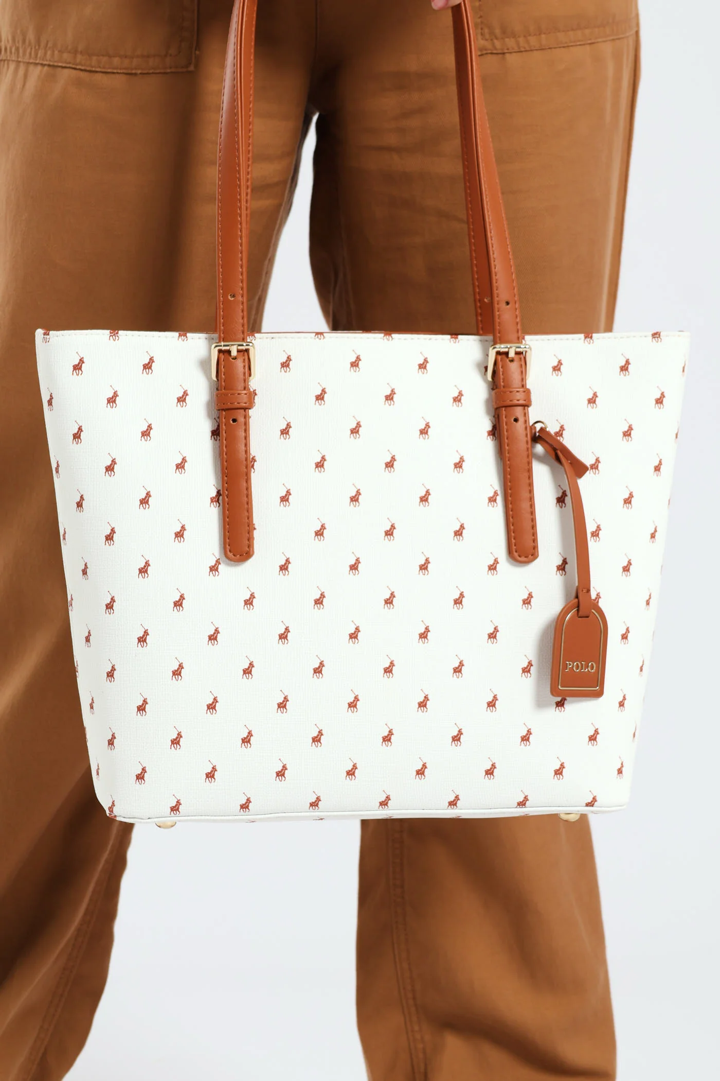 Iconic Medium Tote - White - Image 5