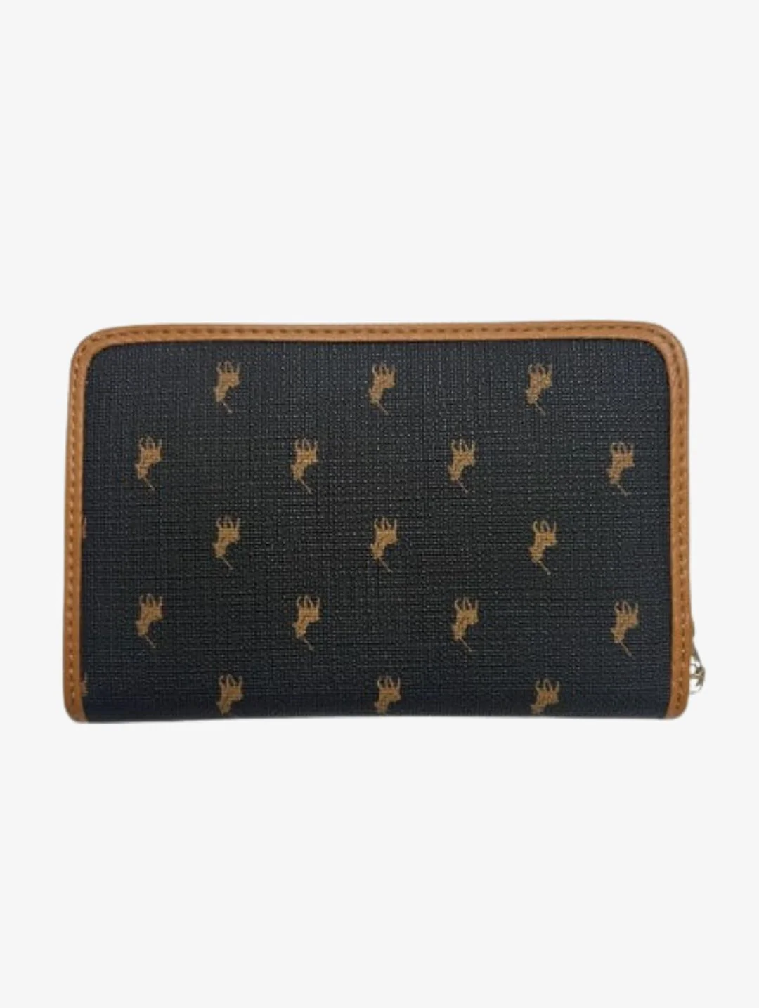Iconic Medium Zip Around Purse - Brown - Image 3