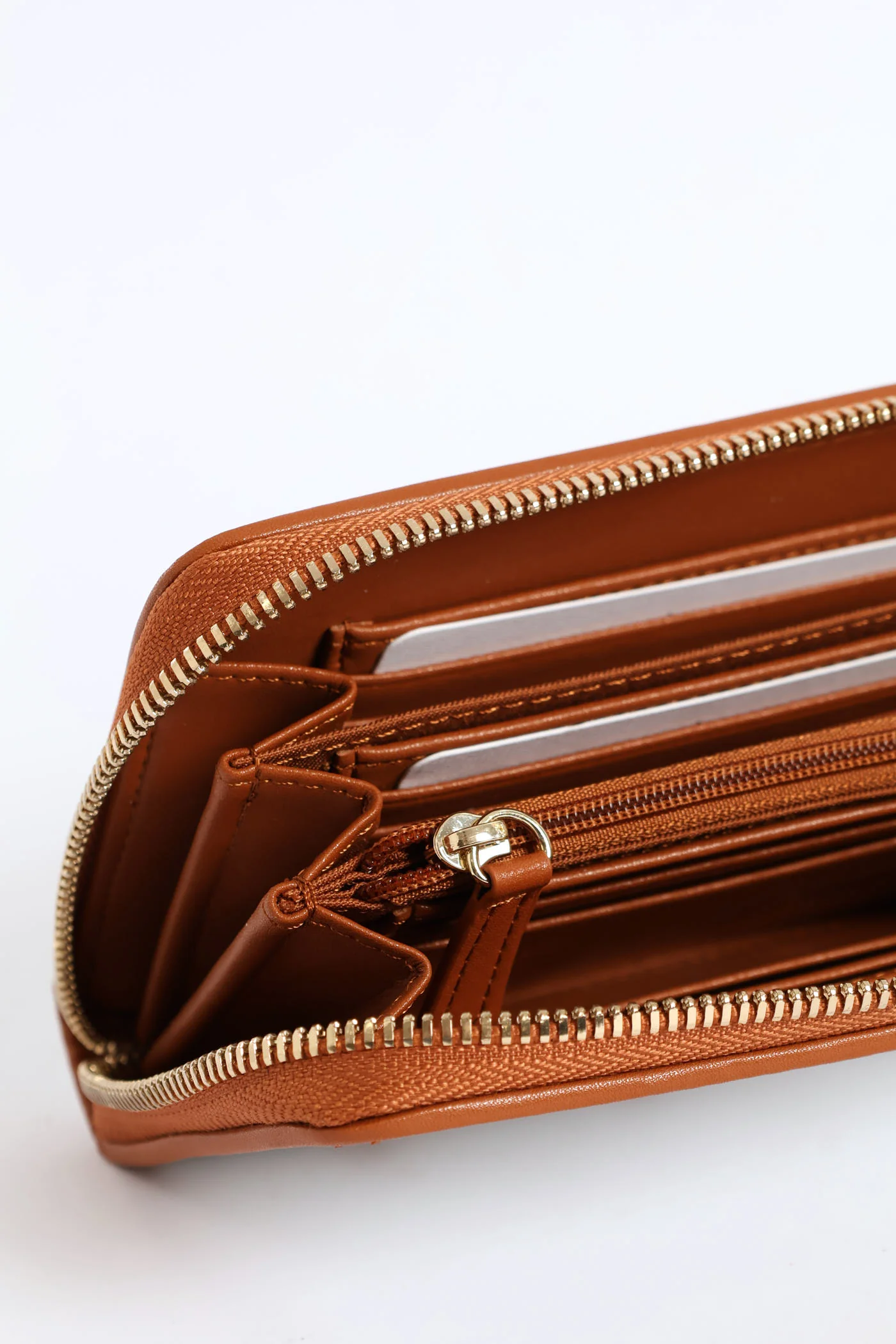 Iconic Medium Zip Around Purse - White - Image 2