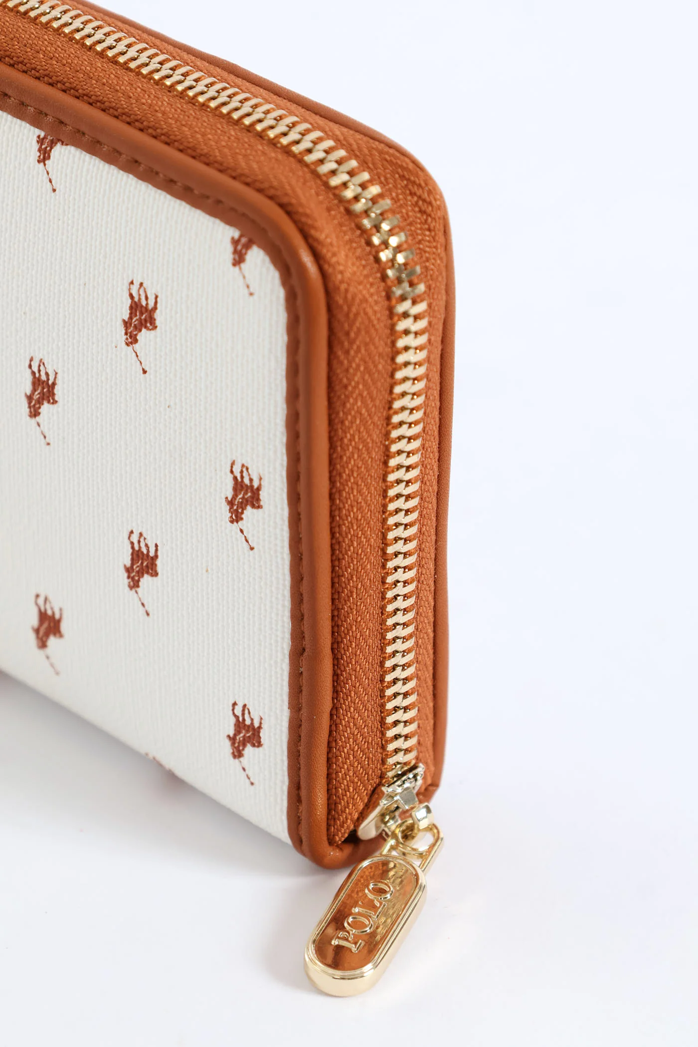 Iconic Medium Zip Around Purse - White - Image 3