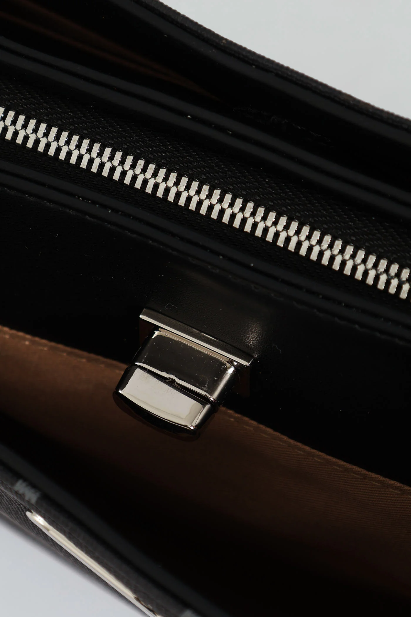 Iconic Multi Compartment Sling Bag - Black - Image 5