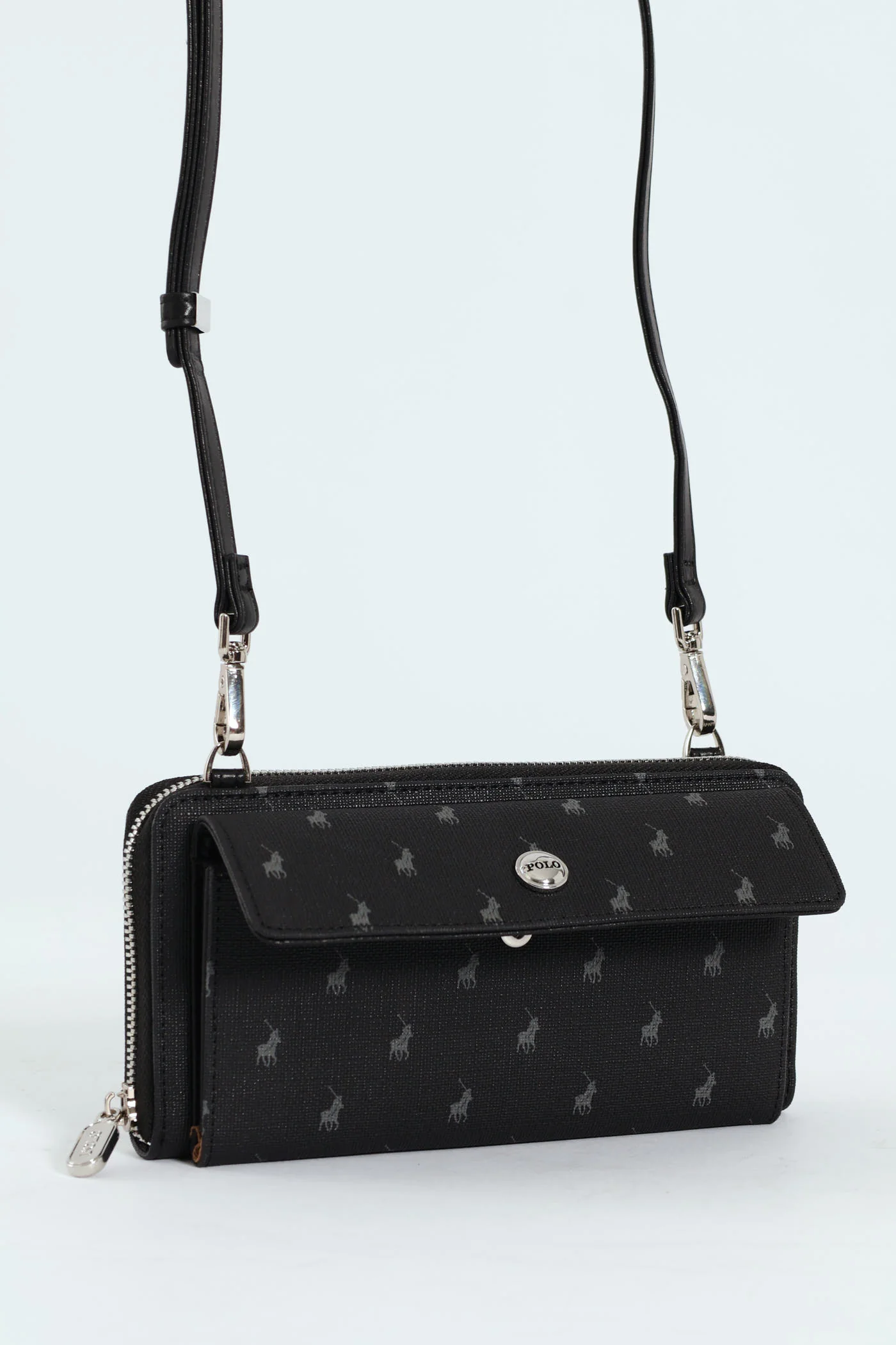 Iconic Phone Sling Bag - Black - Image 5