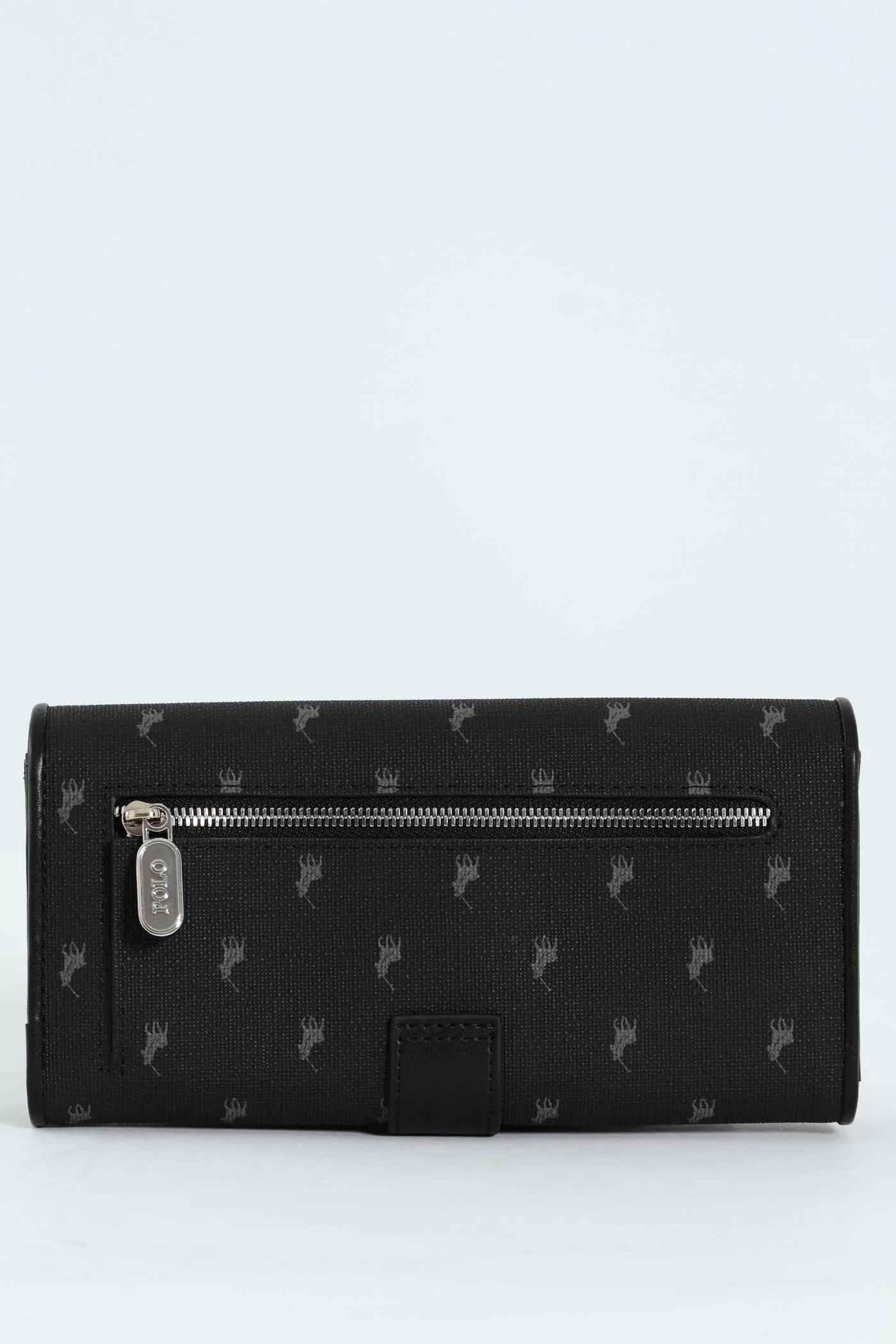 Iconic Trifold Purse - Black - Image 2