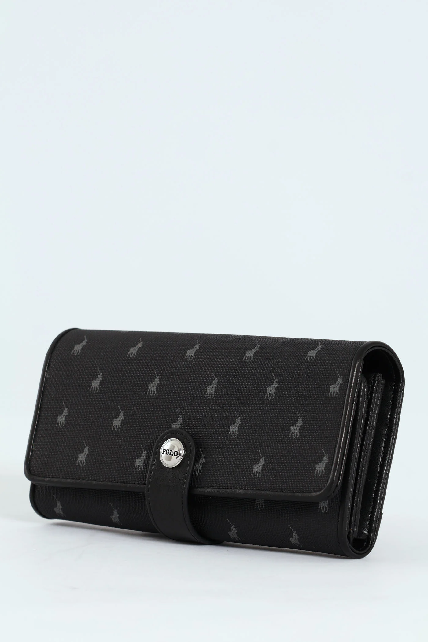 Iconic Trifold Purse - Black - Image 3