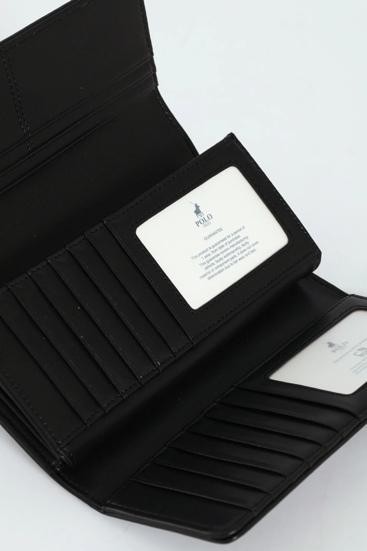 Iconic Trifold Purse - Black - Image 5