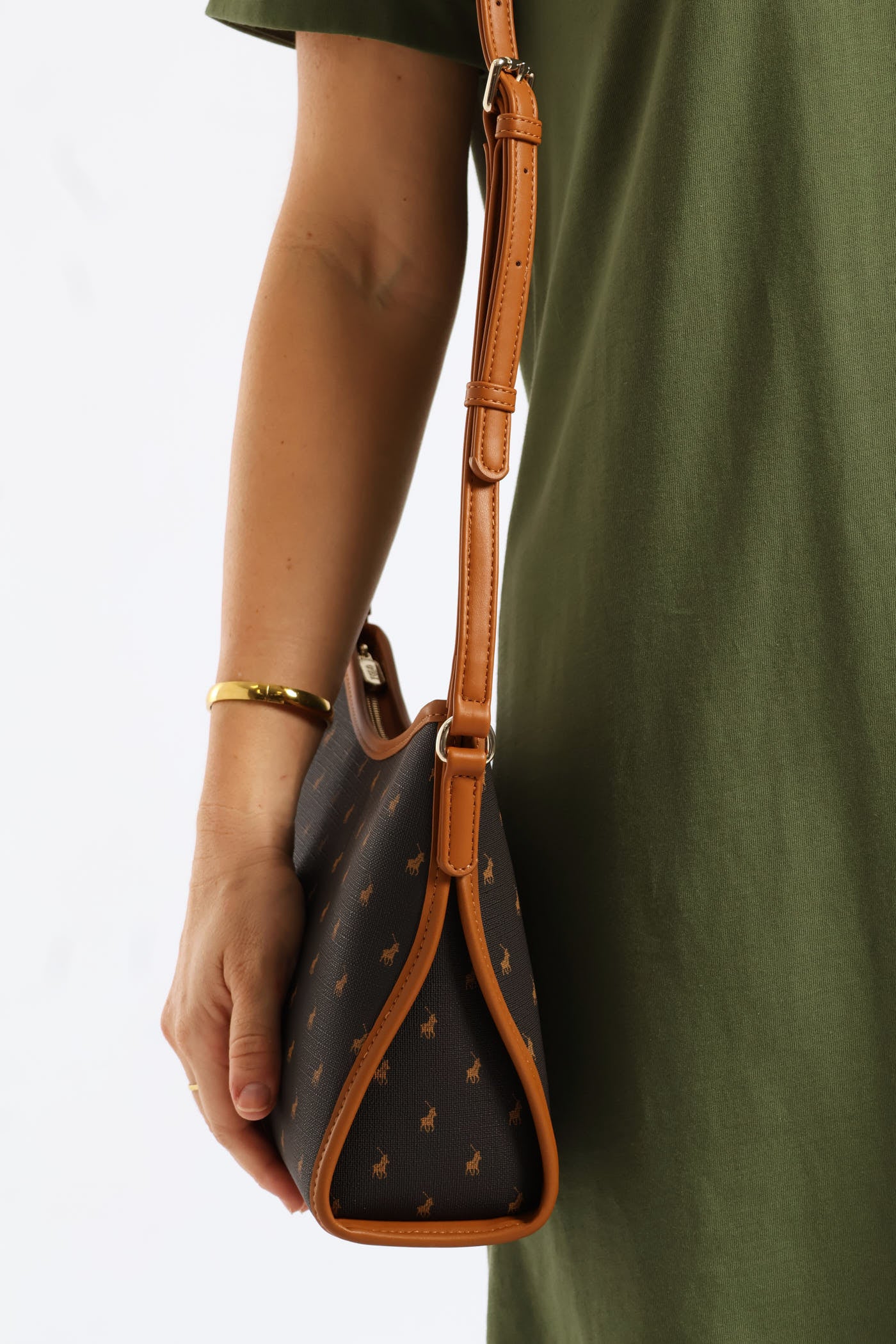 Iconic Tulip Sling Bag - Brown - Image 3