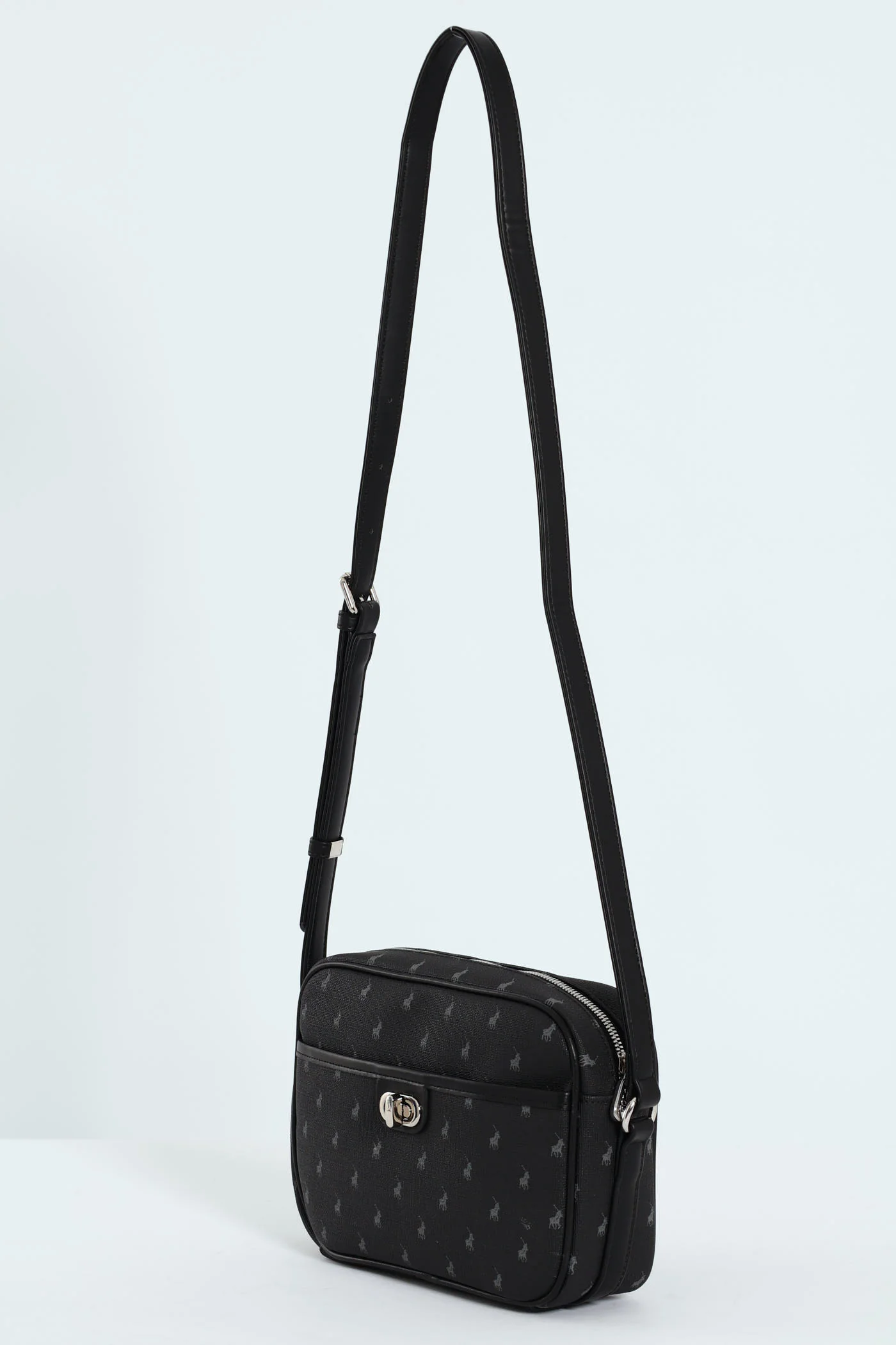 Iconic Turn Lock Camera Bag - Black - Image 3