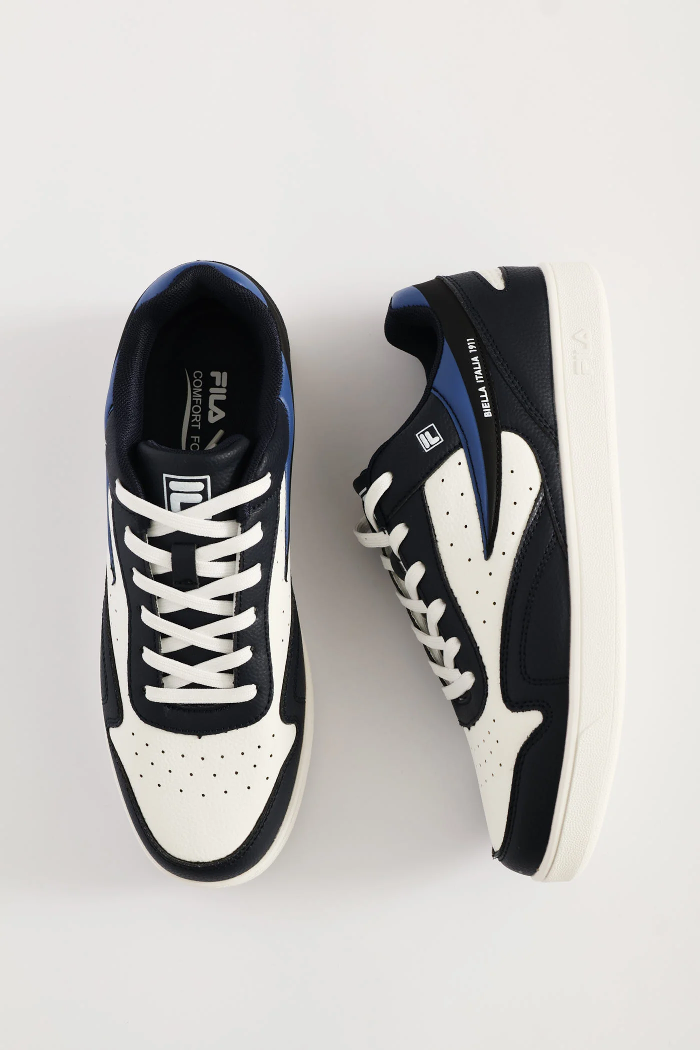 Iggy Court Sneaker - Blue Black/White - Image 2