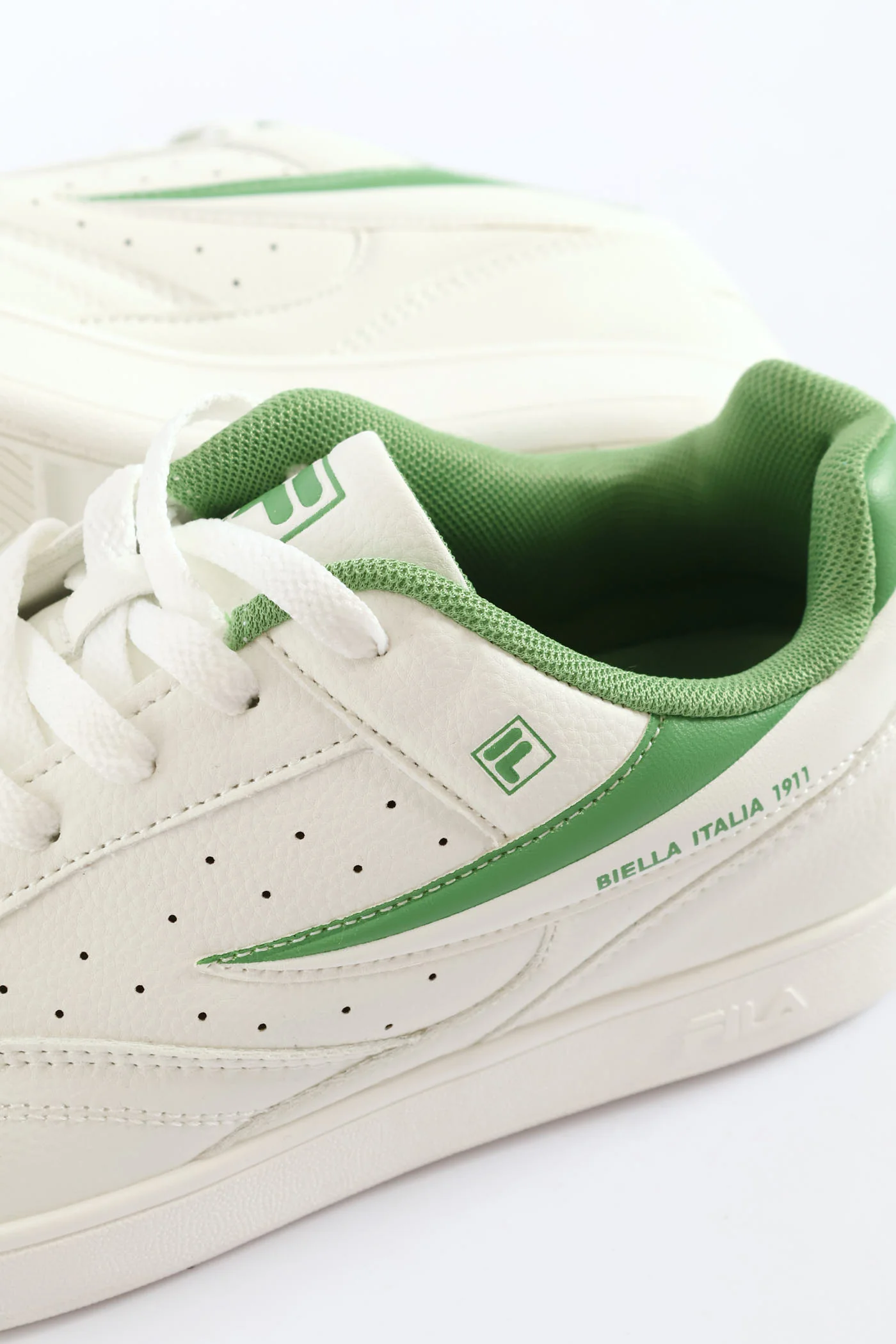 Iggy Court Sneaker - White/Green - Image 2